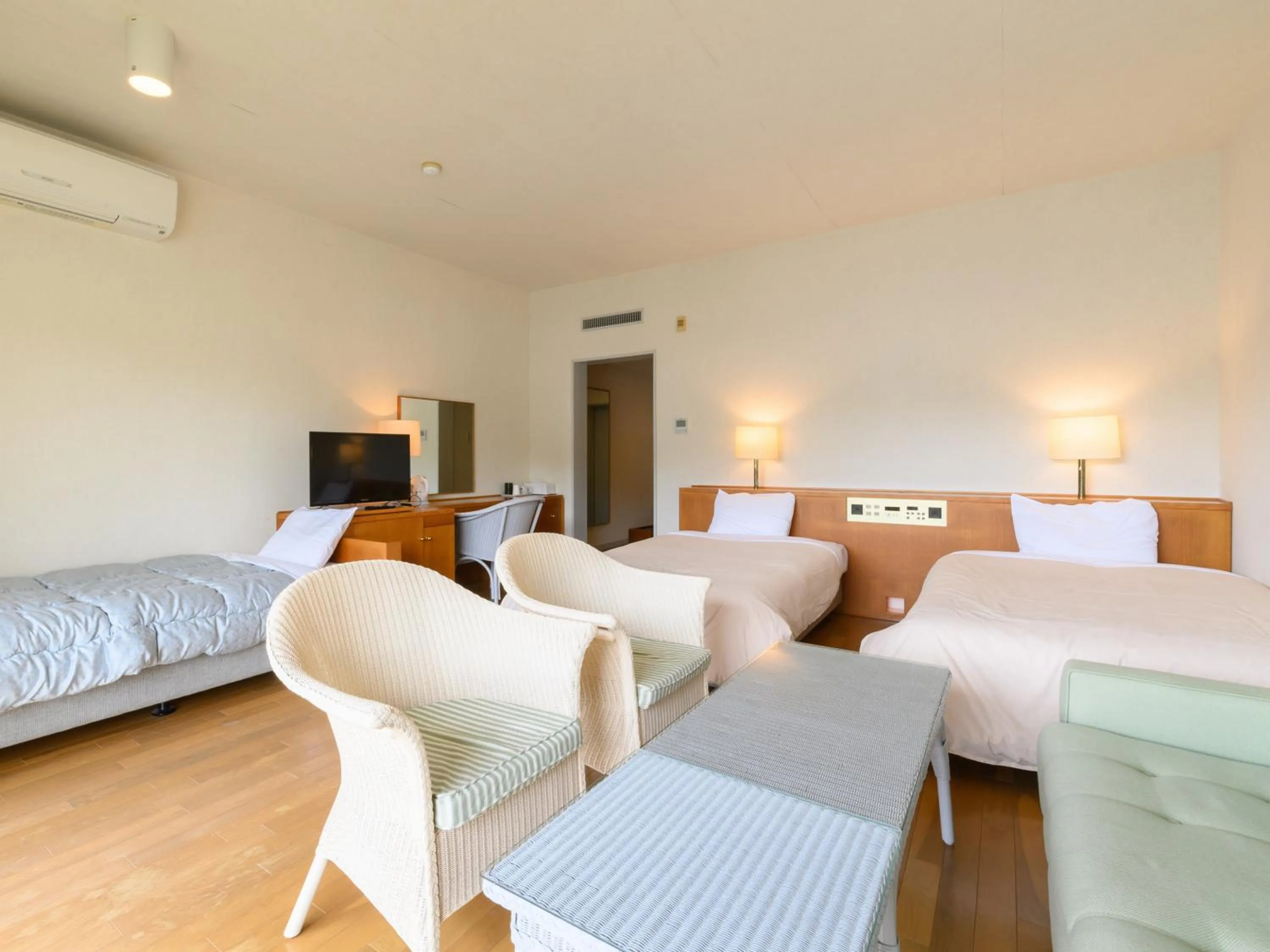 Bed in Tabistヴィラダイオーリゾート伊勢志摩