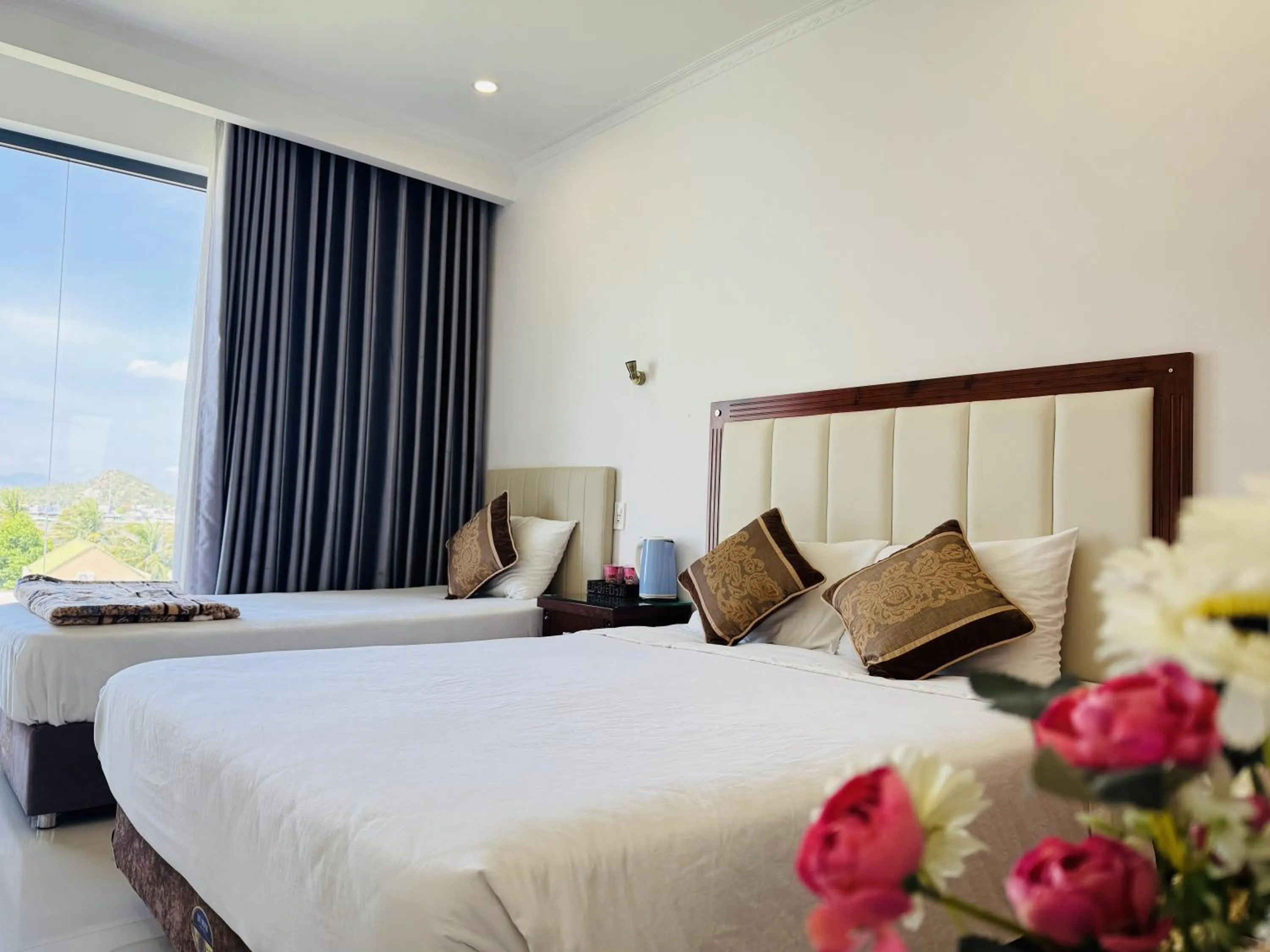 Bed in Khách Sạn Ninh Chữ