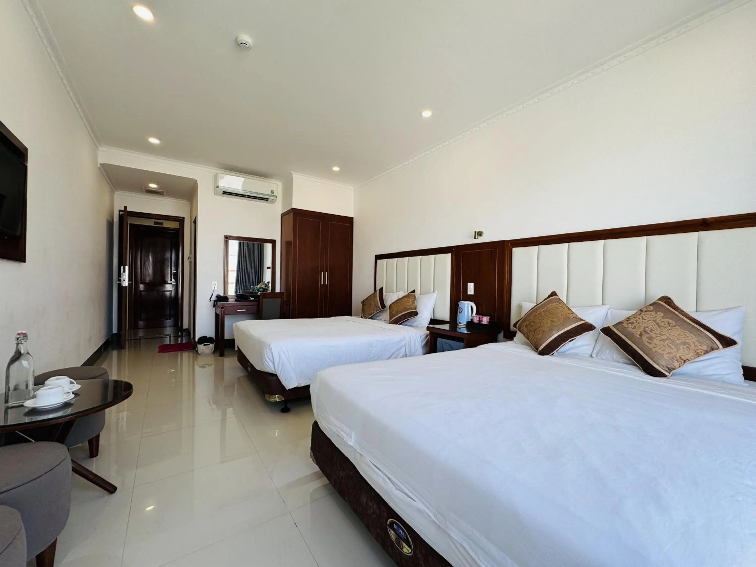 Bed in Khách Sạn Ninh Chữ