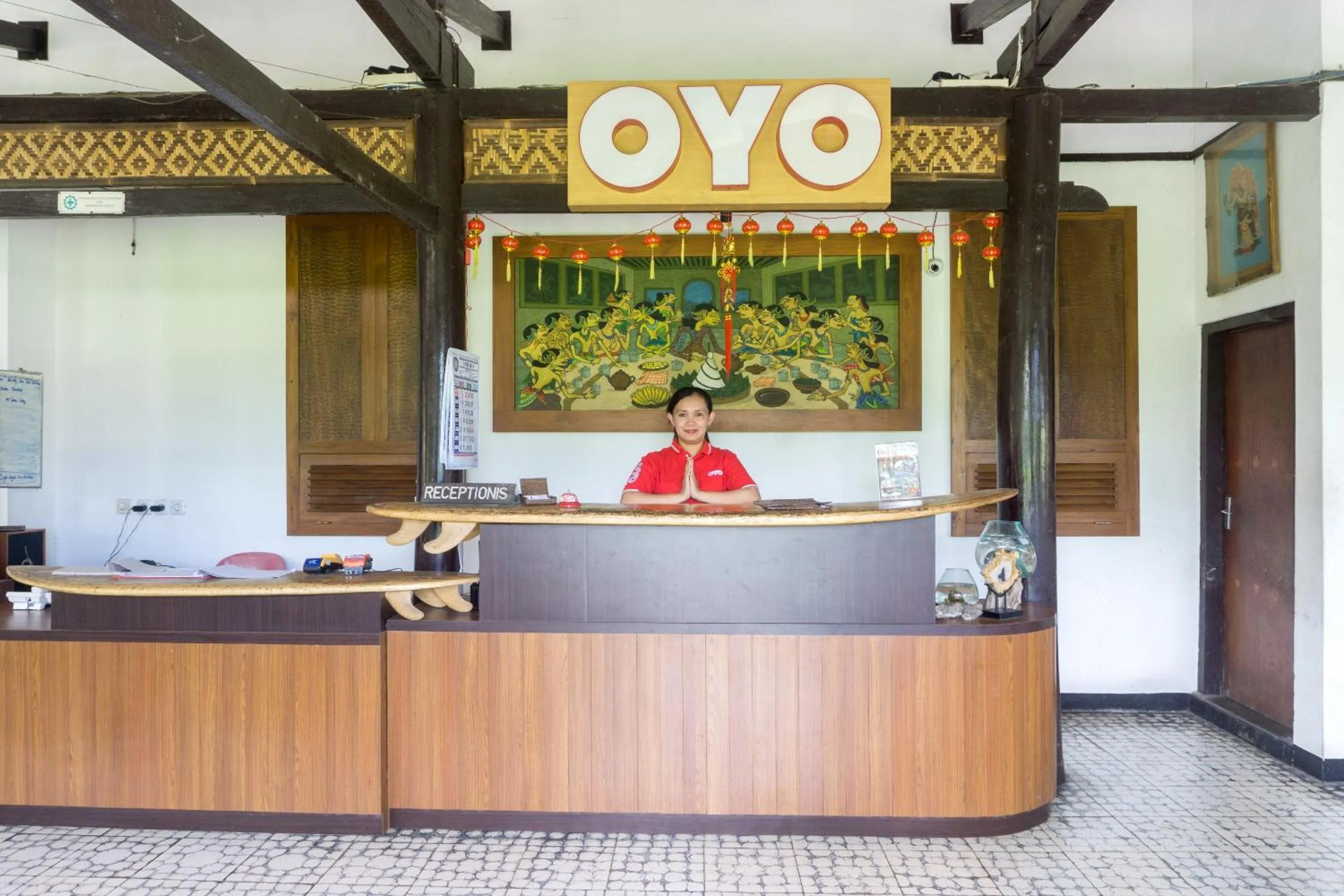 Lobby or reception in Hotel O Srikandi Hotel