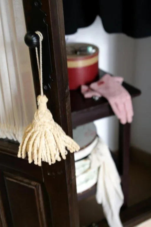 Decorative detail, Bed in La Posada Del Infante