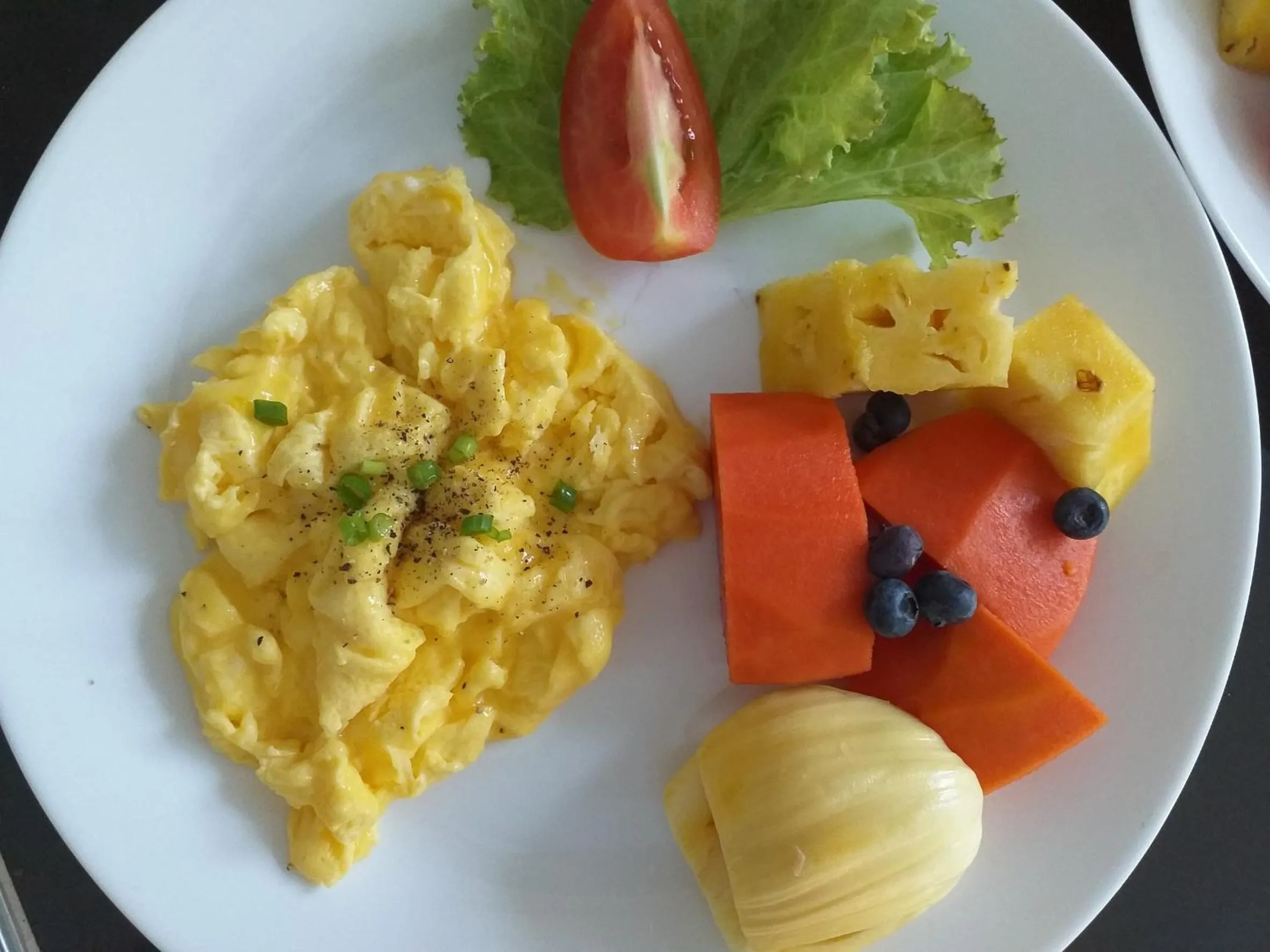 American breakfast in Koh Kood BED's