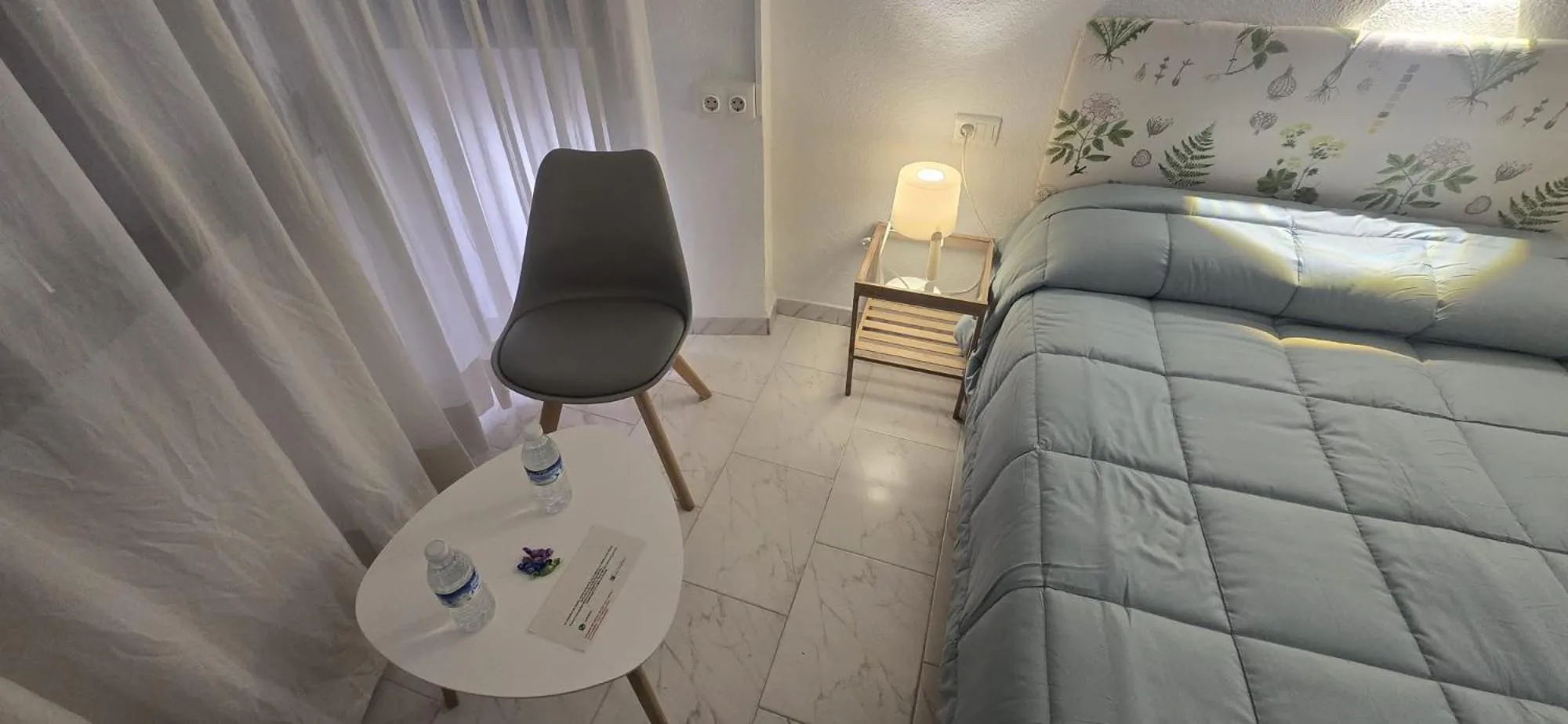 Bed in Hotel Restaurante Salvadora