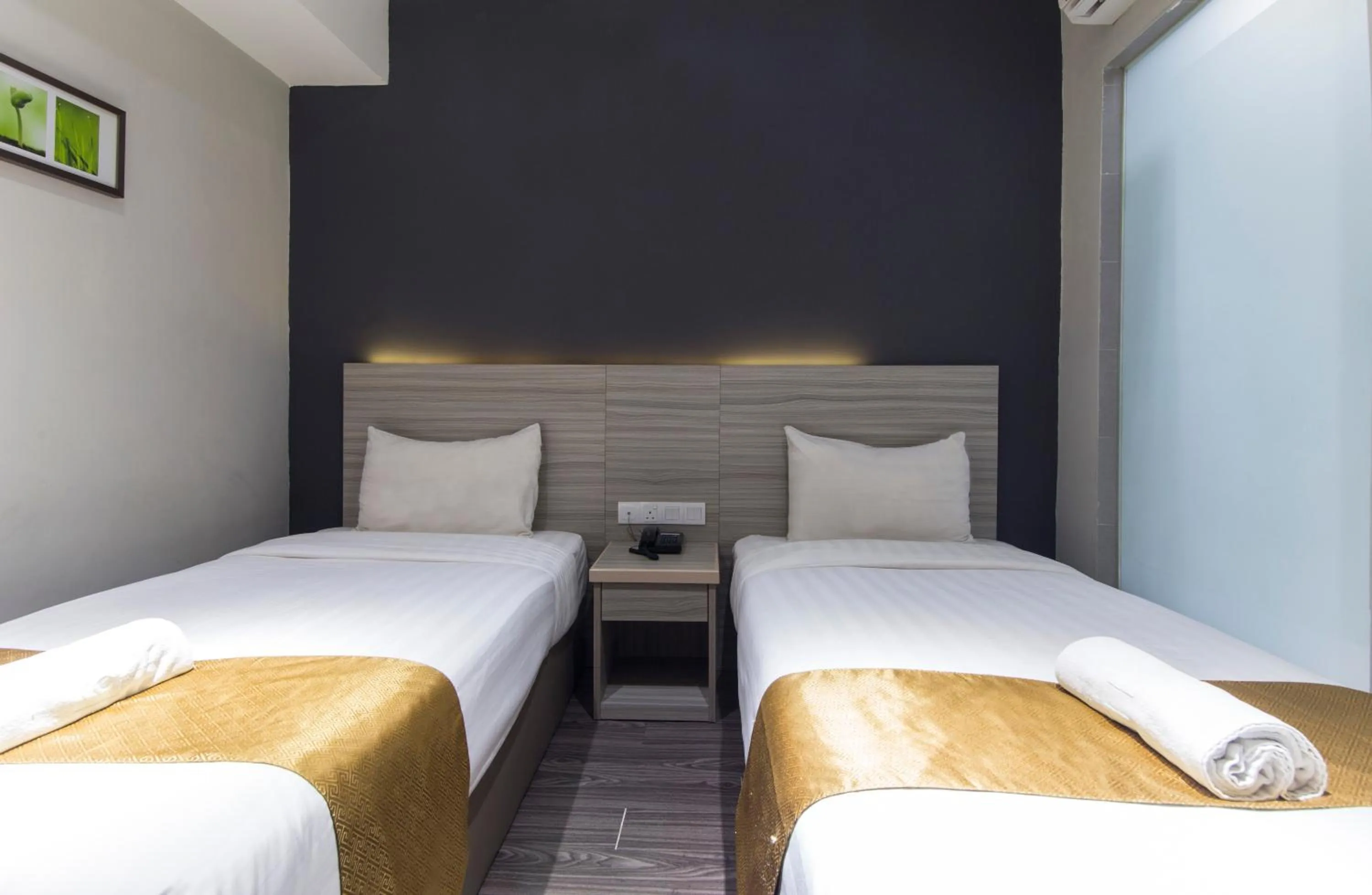 Shower, Bed in Hotel 99 Kelana Jaya - Petaling Jaya