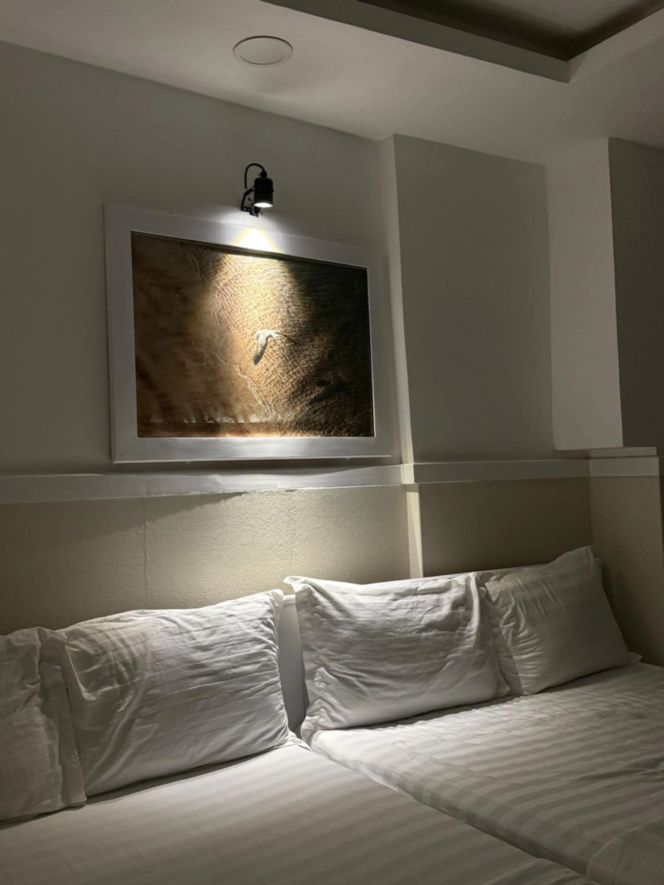 Bed in Hotel Minh Hang