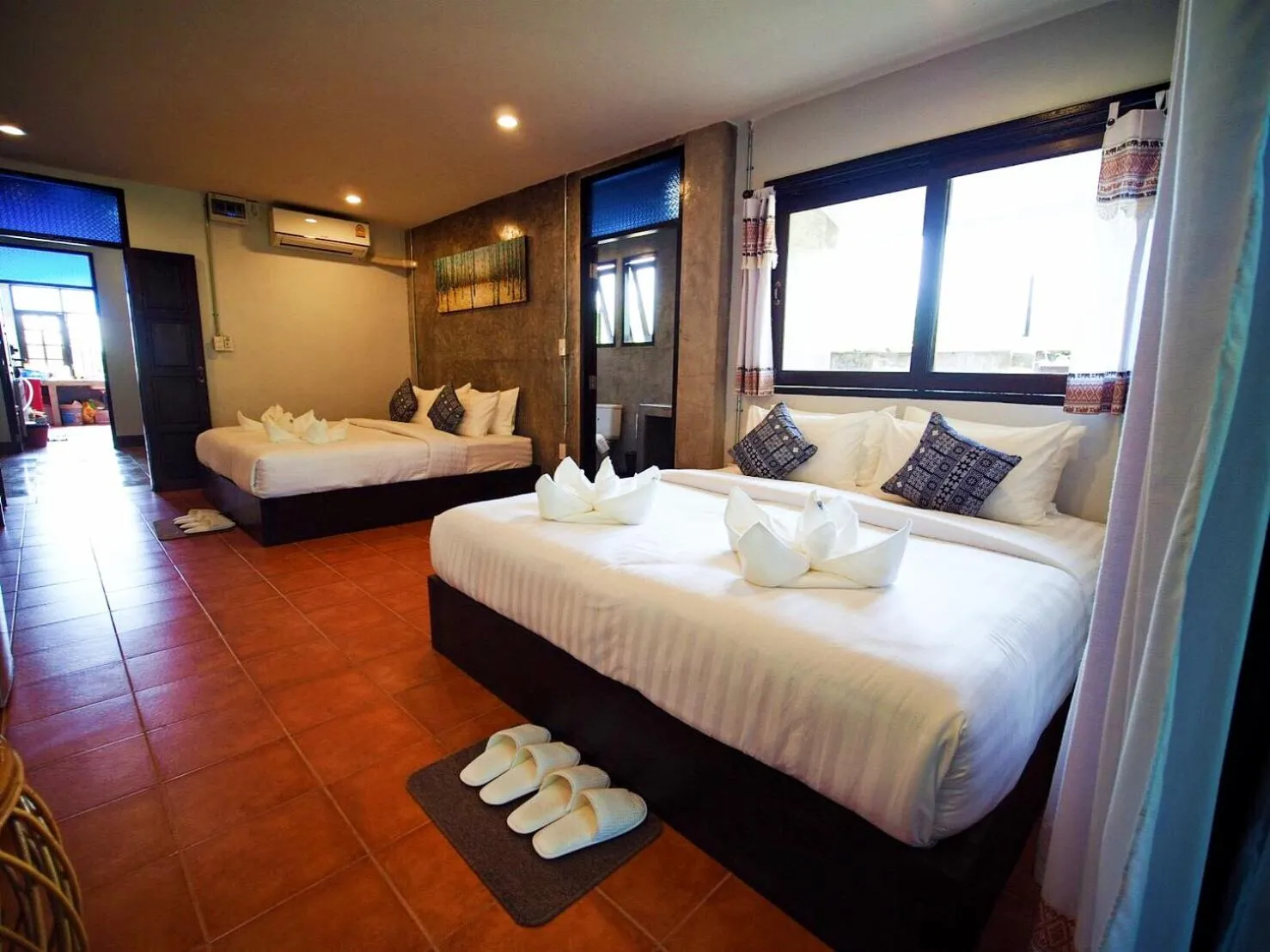 Bed in Pround Nan Cottage