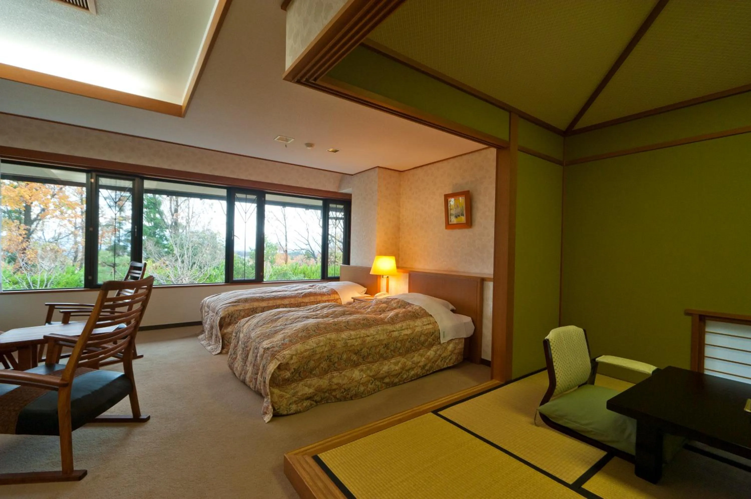 Bed in Ryotei Manyou