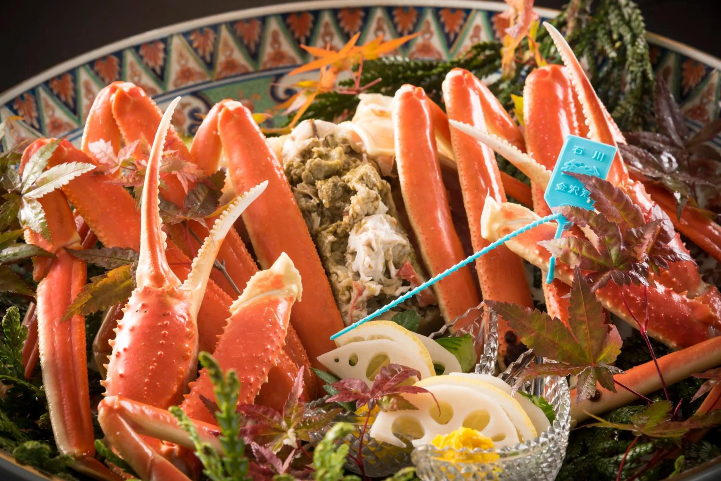 Food close-up in Ryotei Manyou