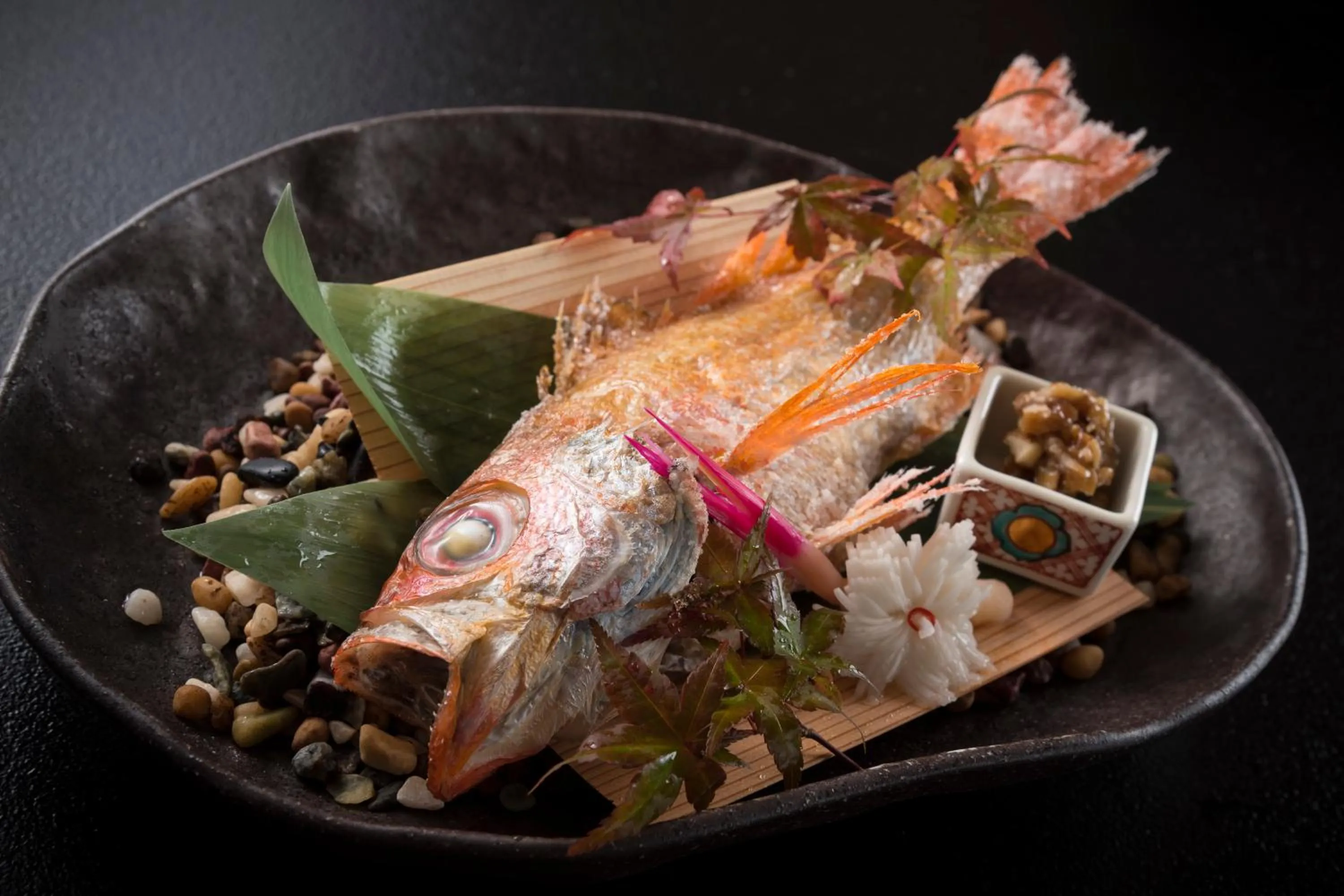 Food close-up in Ryotei Manyou