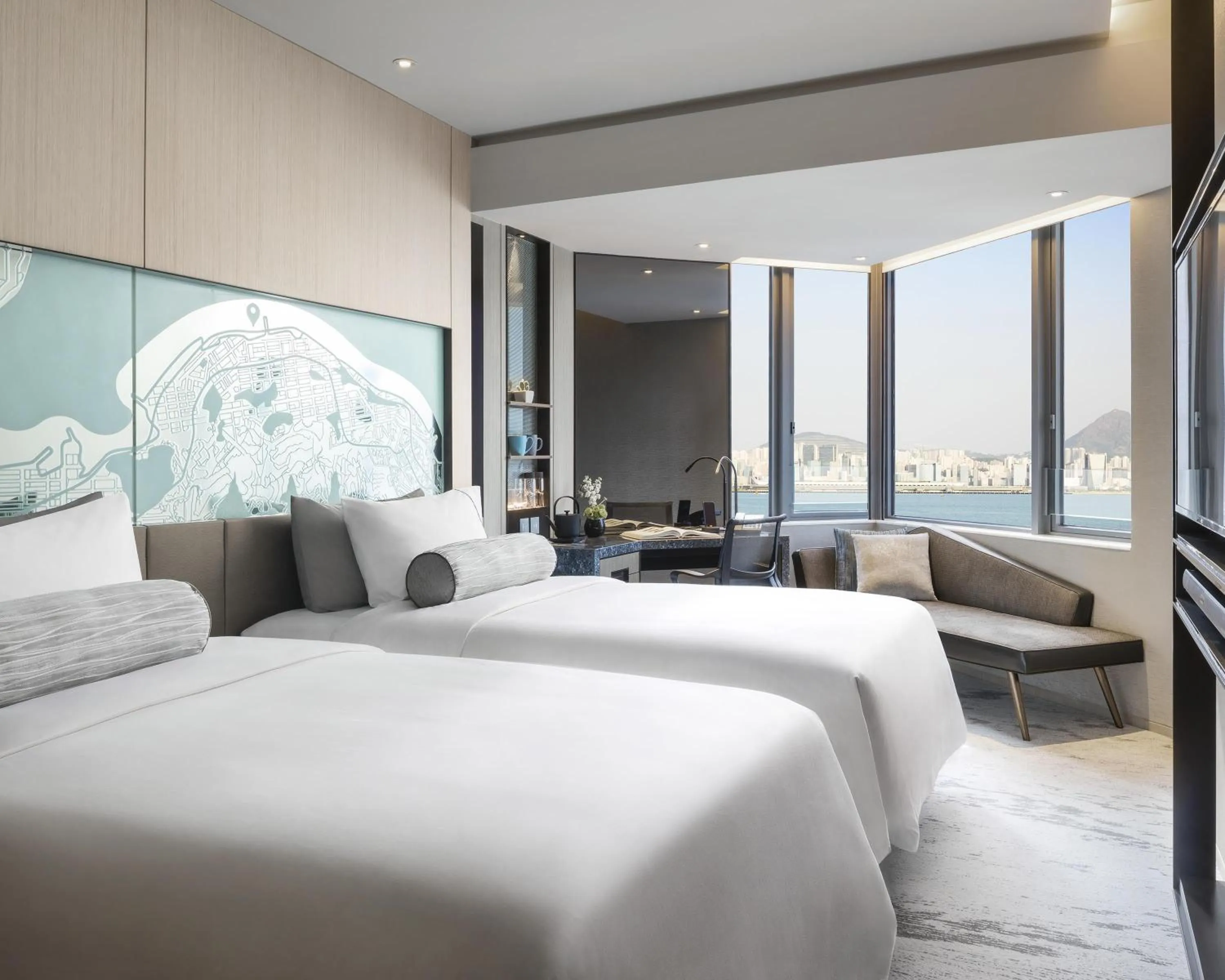 Bedroom, Bed in Hyatt Centric Victoria Harbour