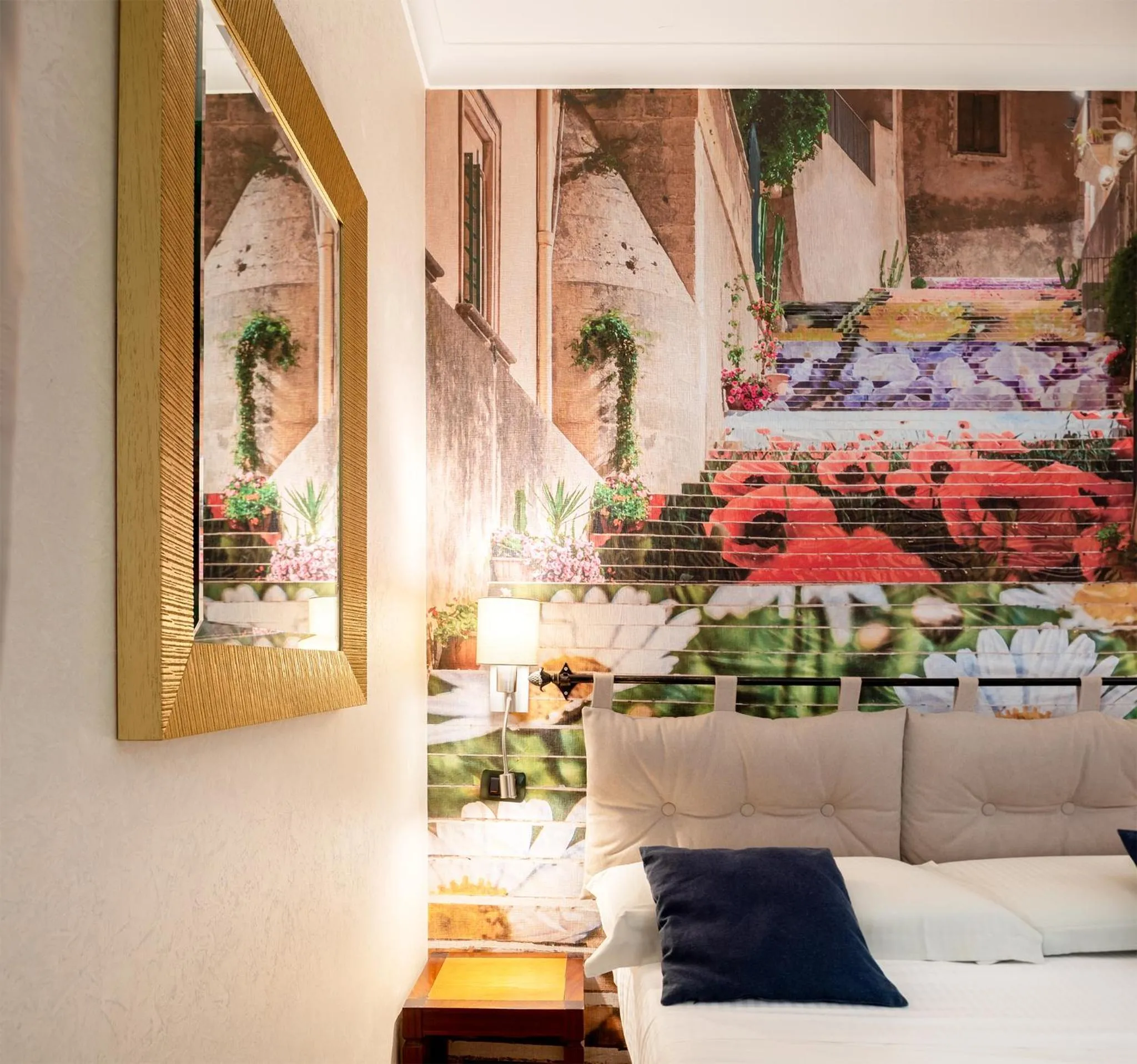 Decorative detail in Hotel Flora