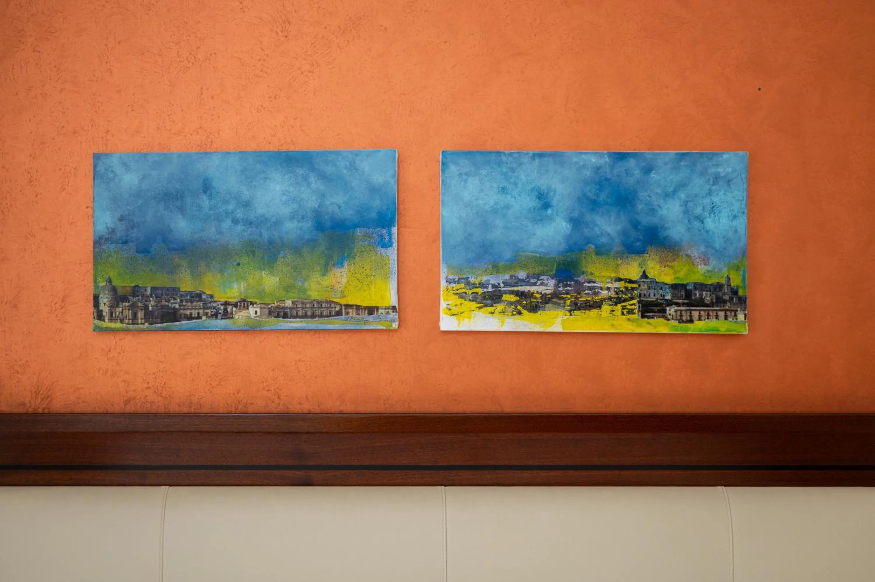 Decorative detail in Hotel Flora