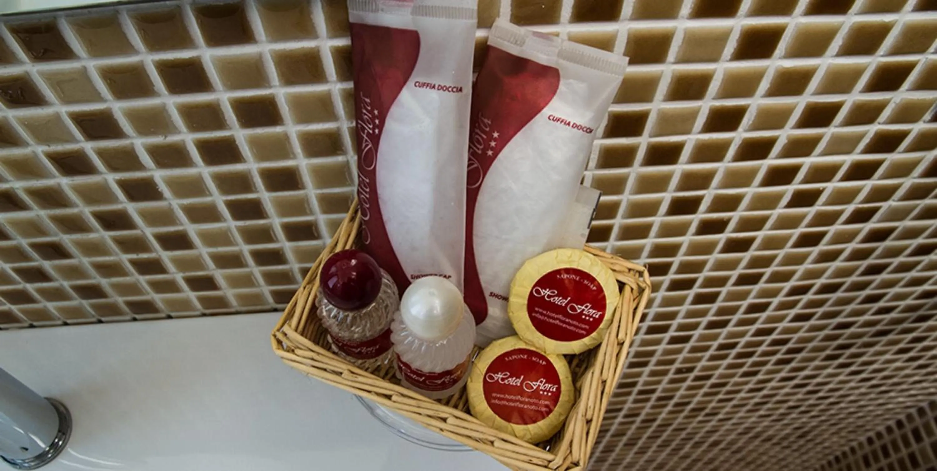 Decorative detail in Hotel Flora