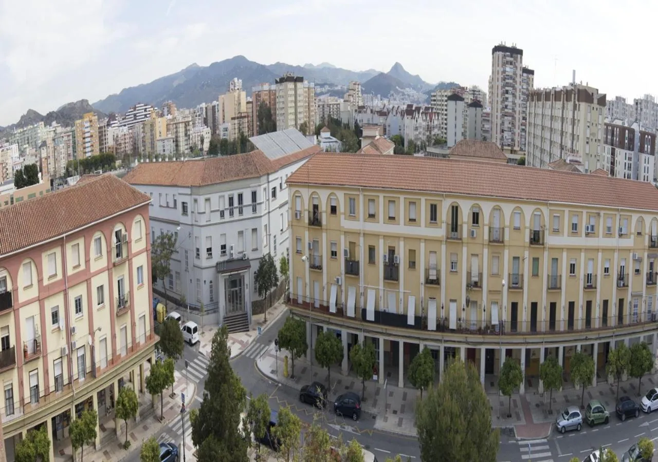Bird's eye view in Albergue Inturjoven Malaga