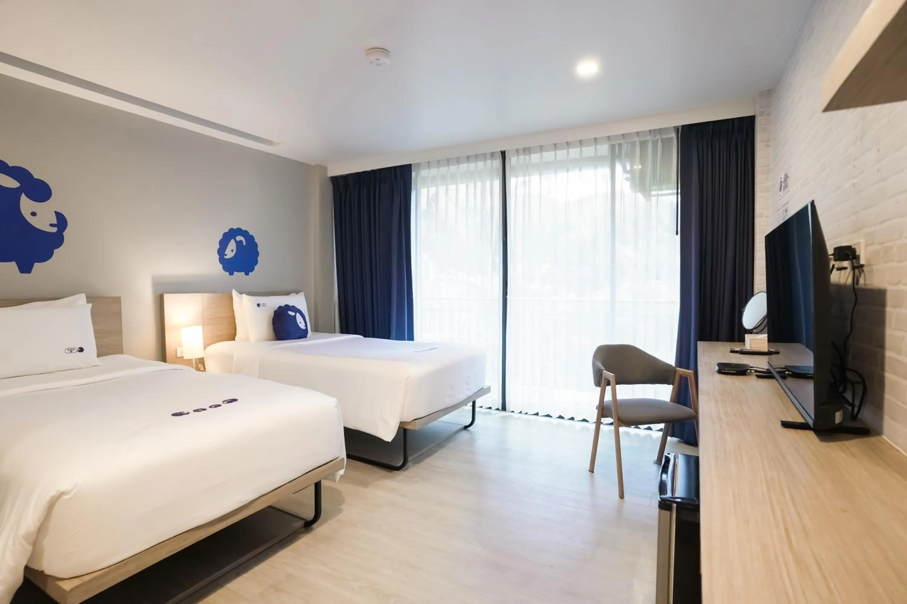 Bedroom, Bed in Kokotel Krabi Oasis