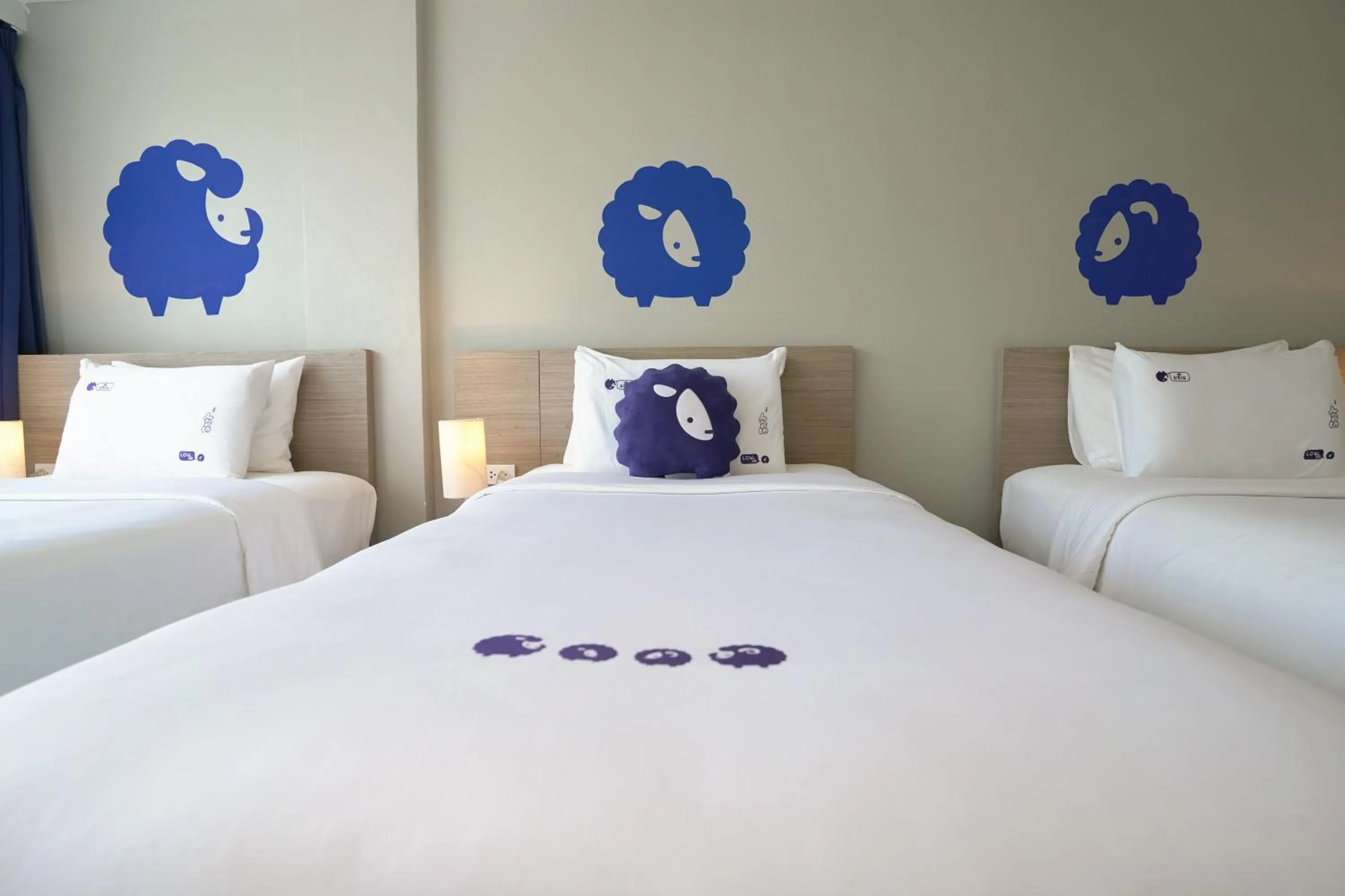 Bed in Kokotel Krabi Oasis