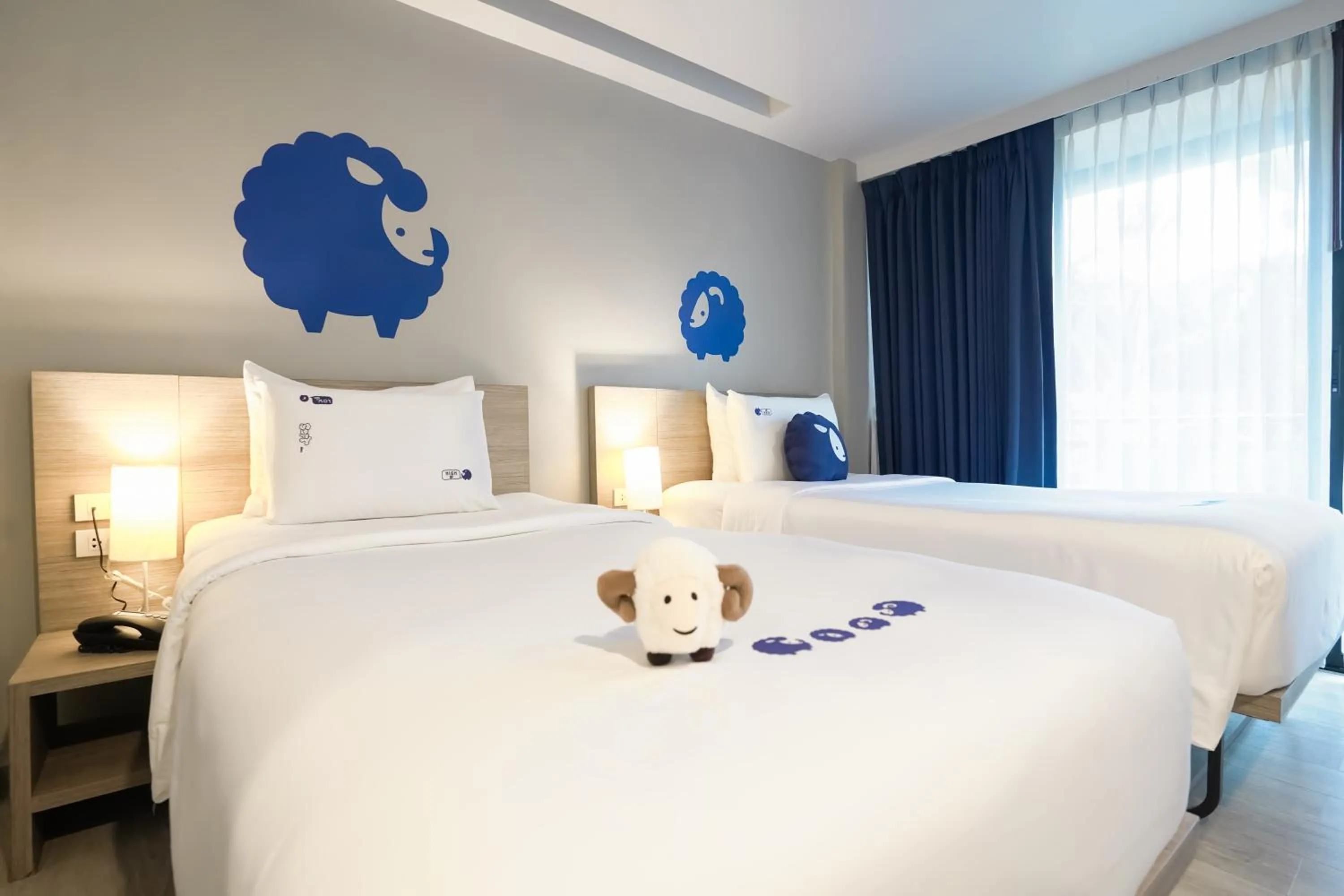 Bed in Kokotel Krabi Oasis