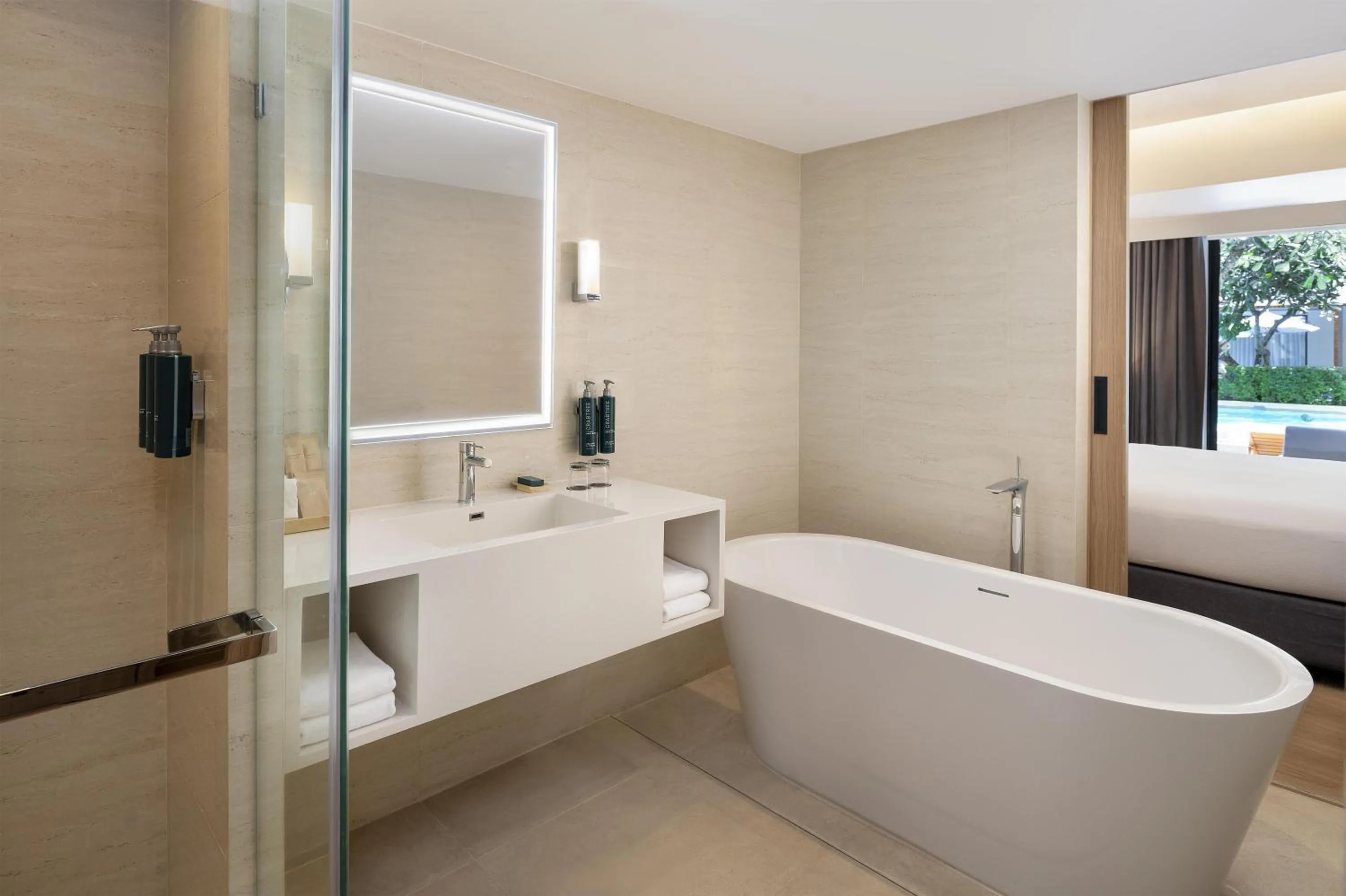 Bathroom in DoubleTree by Hilton Phuket Banthai Resort