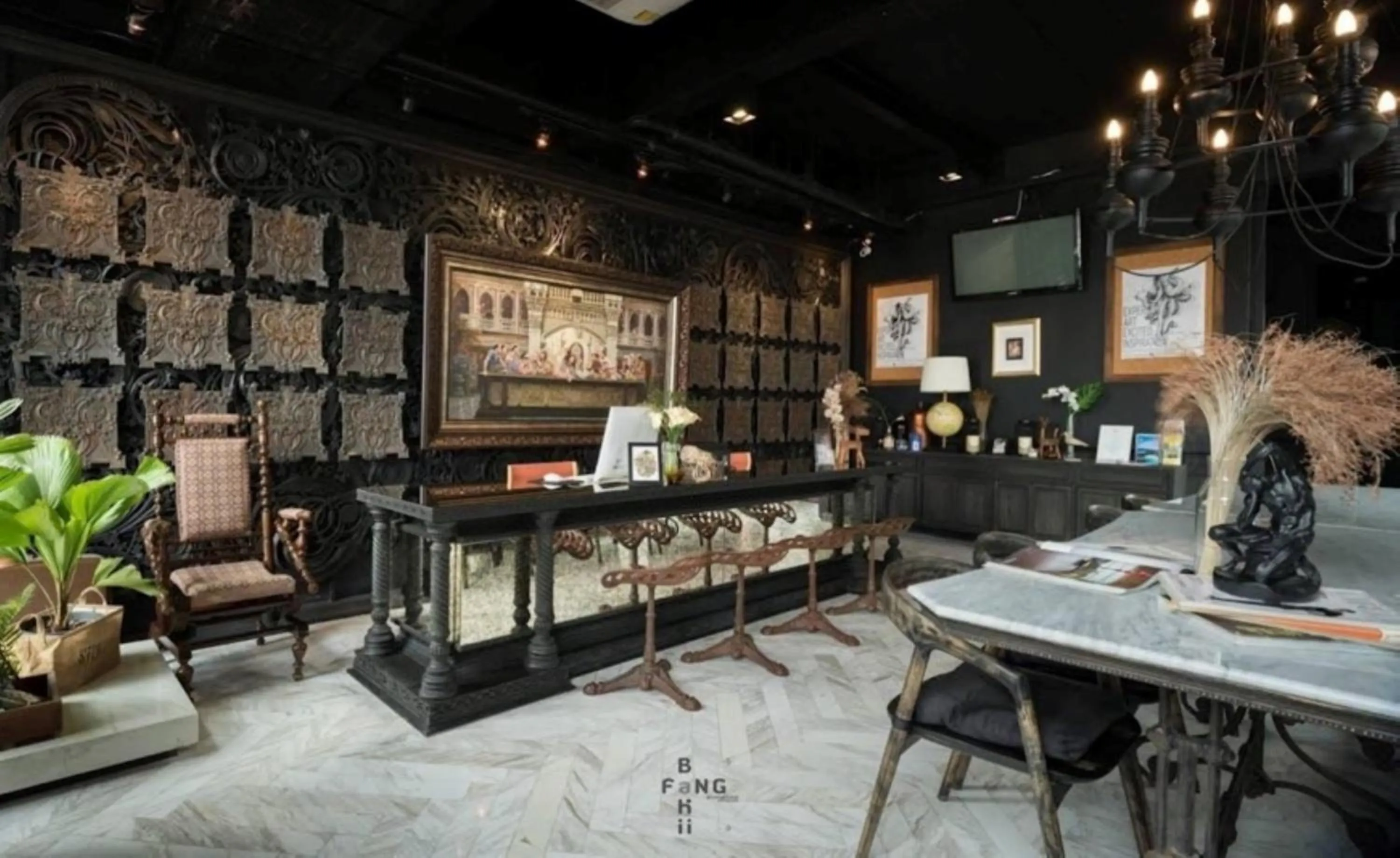 Lobby or reception in Shade House - Phuket Downtown