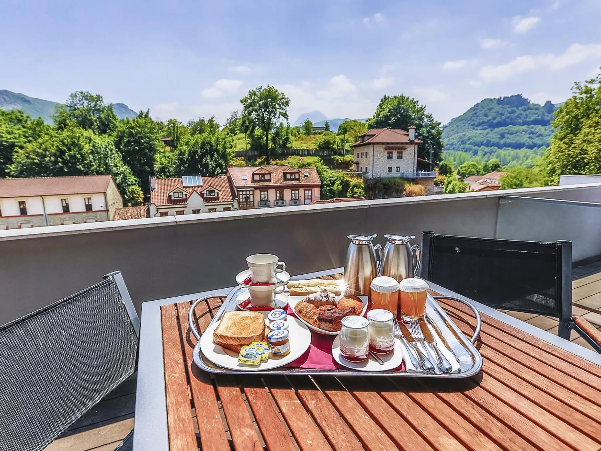 Balcony/Terrace in Blau Hotel Las Caldas