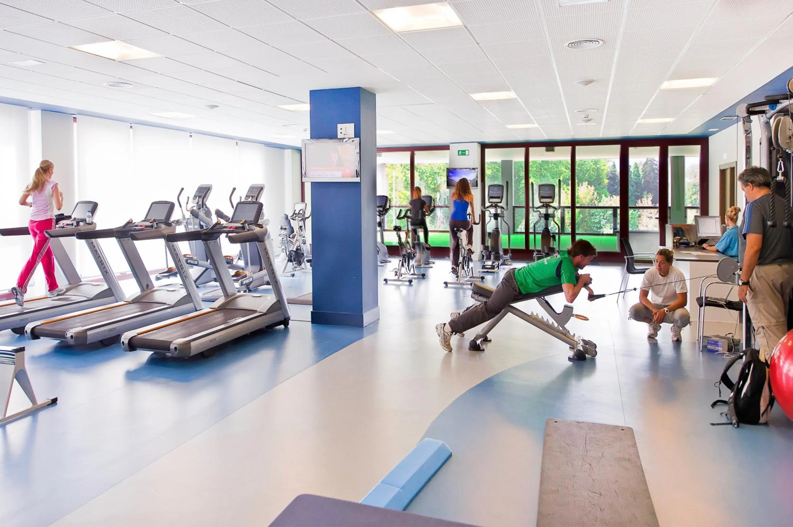 Fitness centre/facilities in Blau Hotel Las Caldas