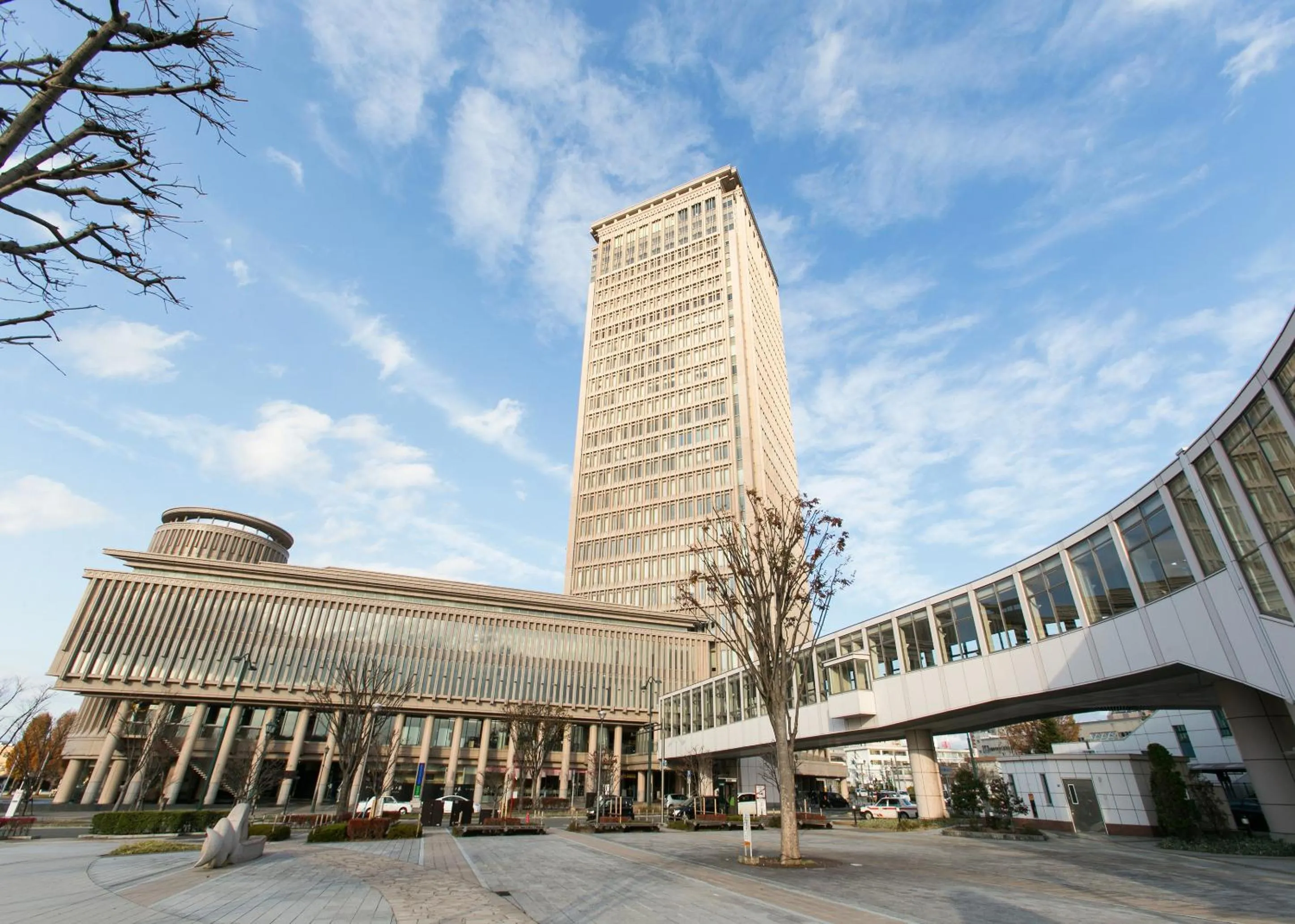 Facade/entrance in Yamagata Eki Nishiguchi Washington Hotel