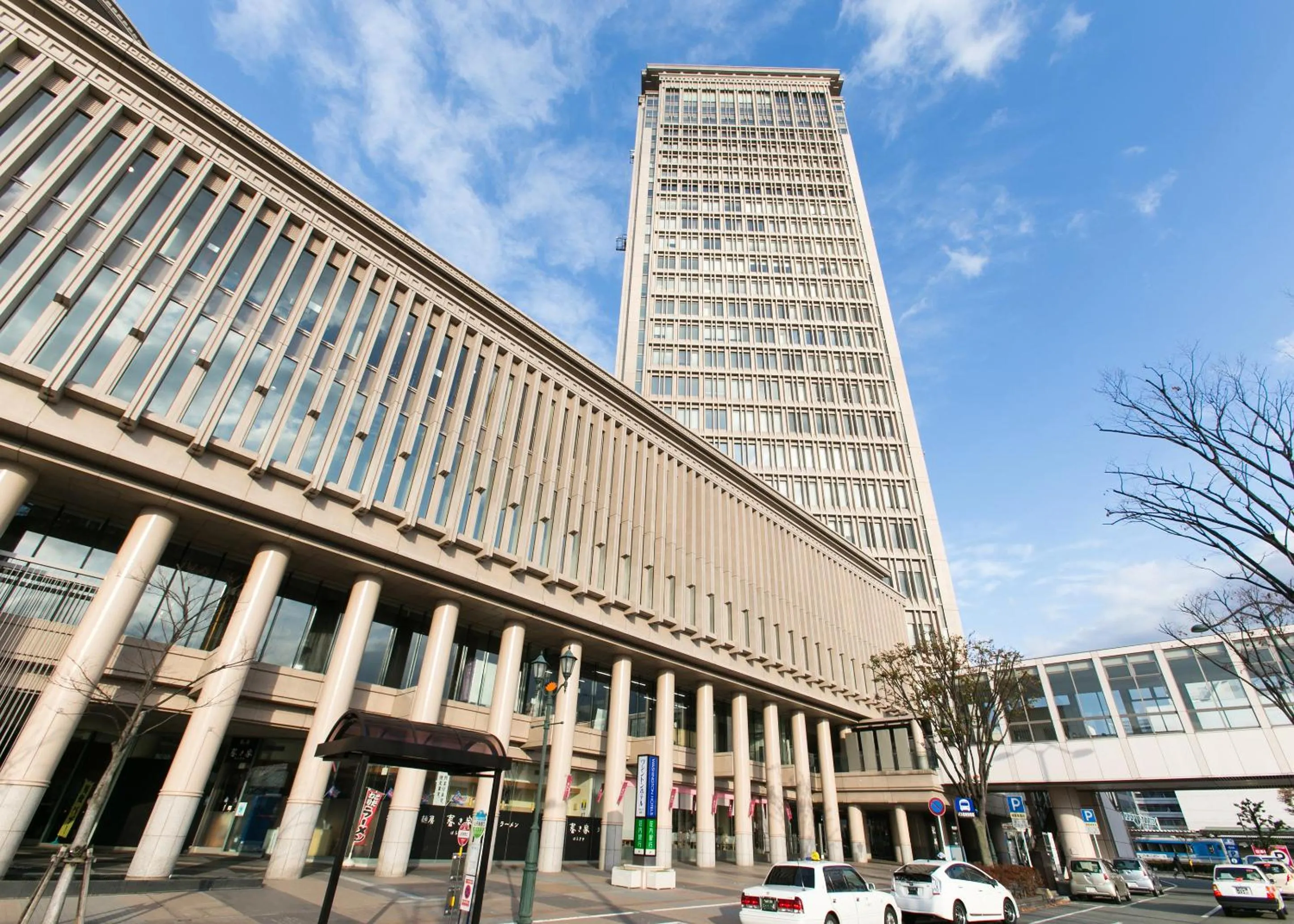 Facade/entrance in Yamagata Eki Nishiguchi Washington Hotel