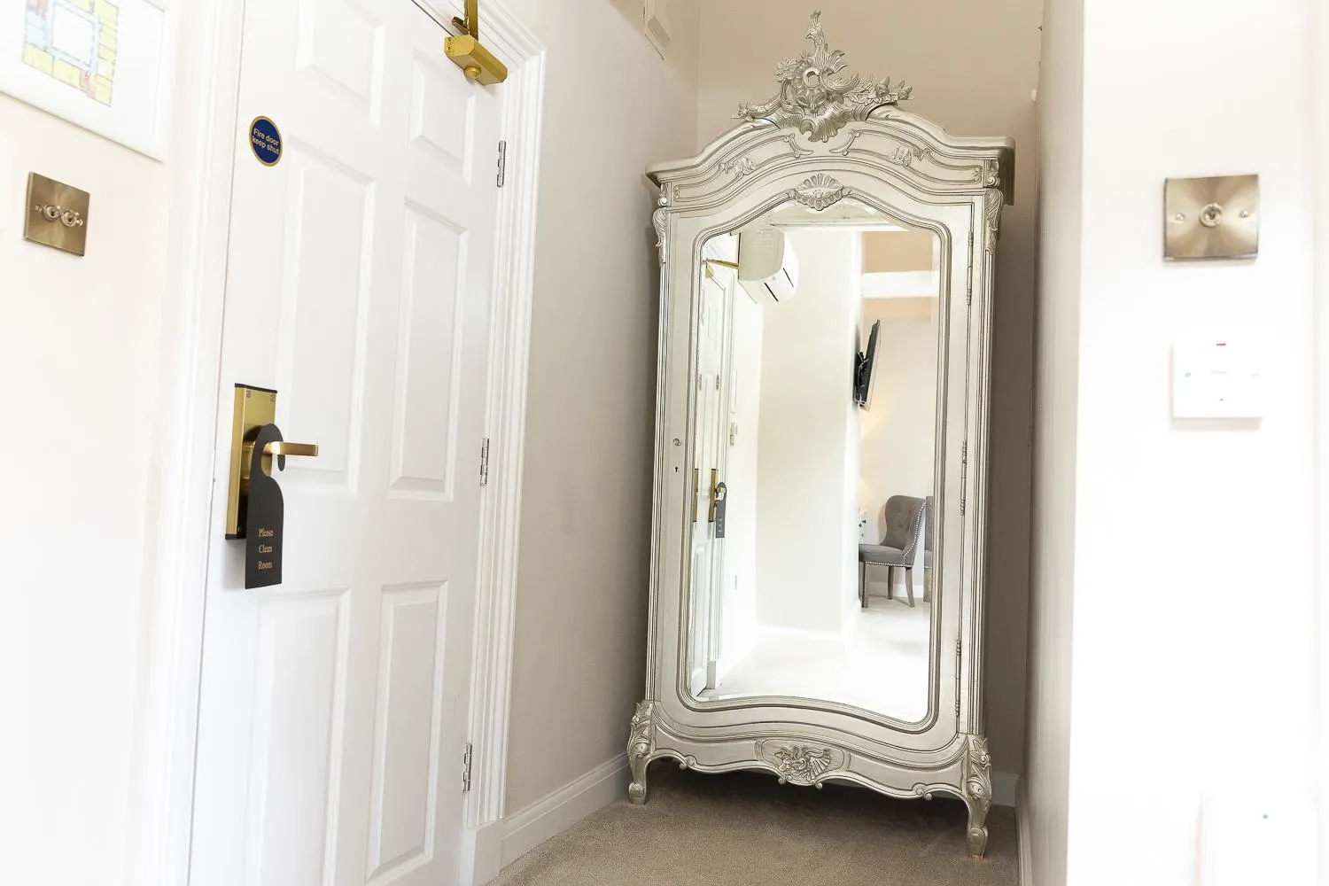 Bedroom in Winstanley House
