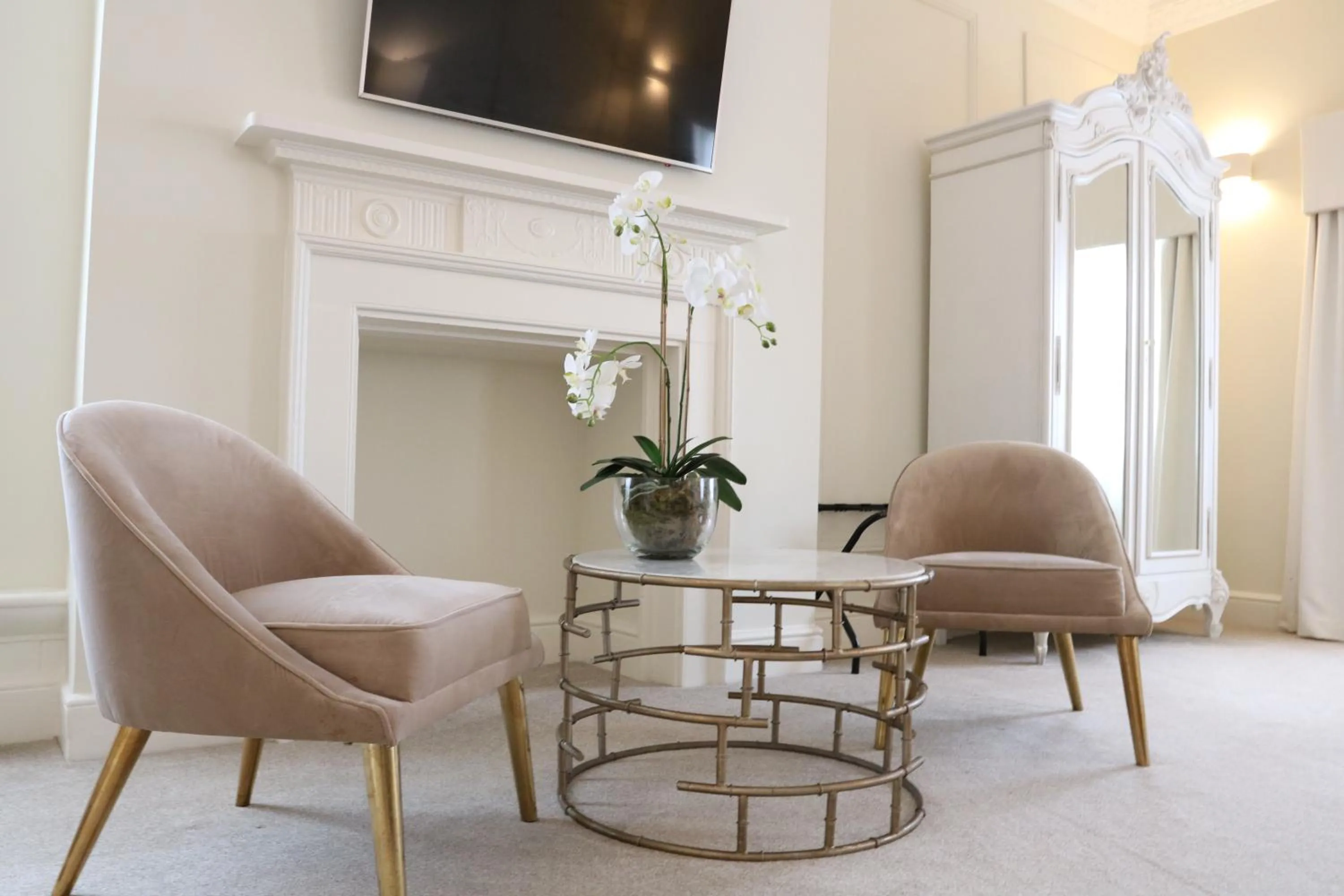 Seating area in Winstanley House