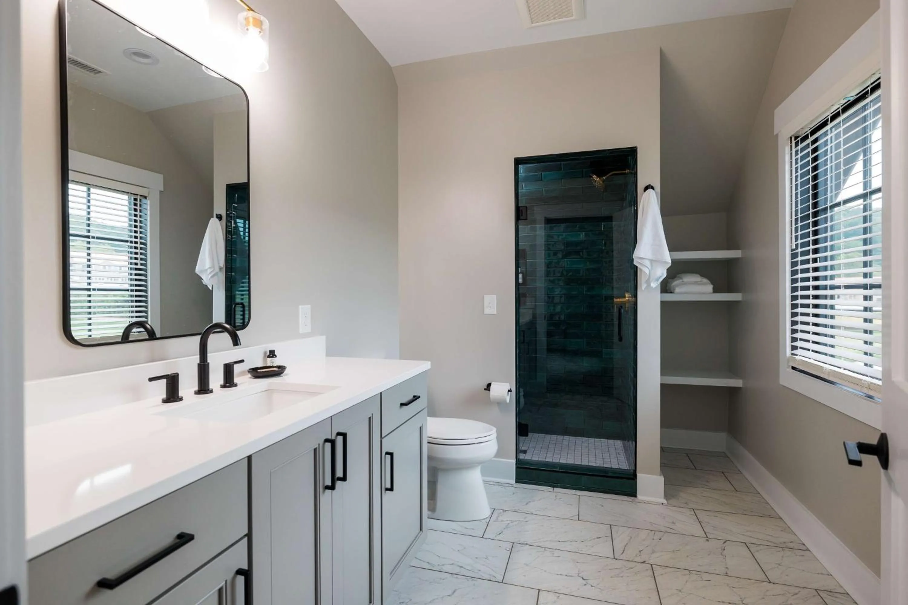 Bathroom in Waynesville Inn & Golf Club, Trademark Collection by Wyndham