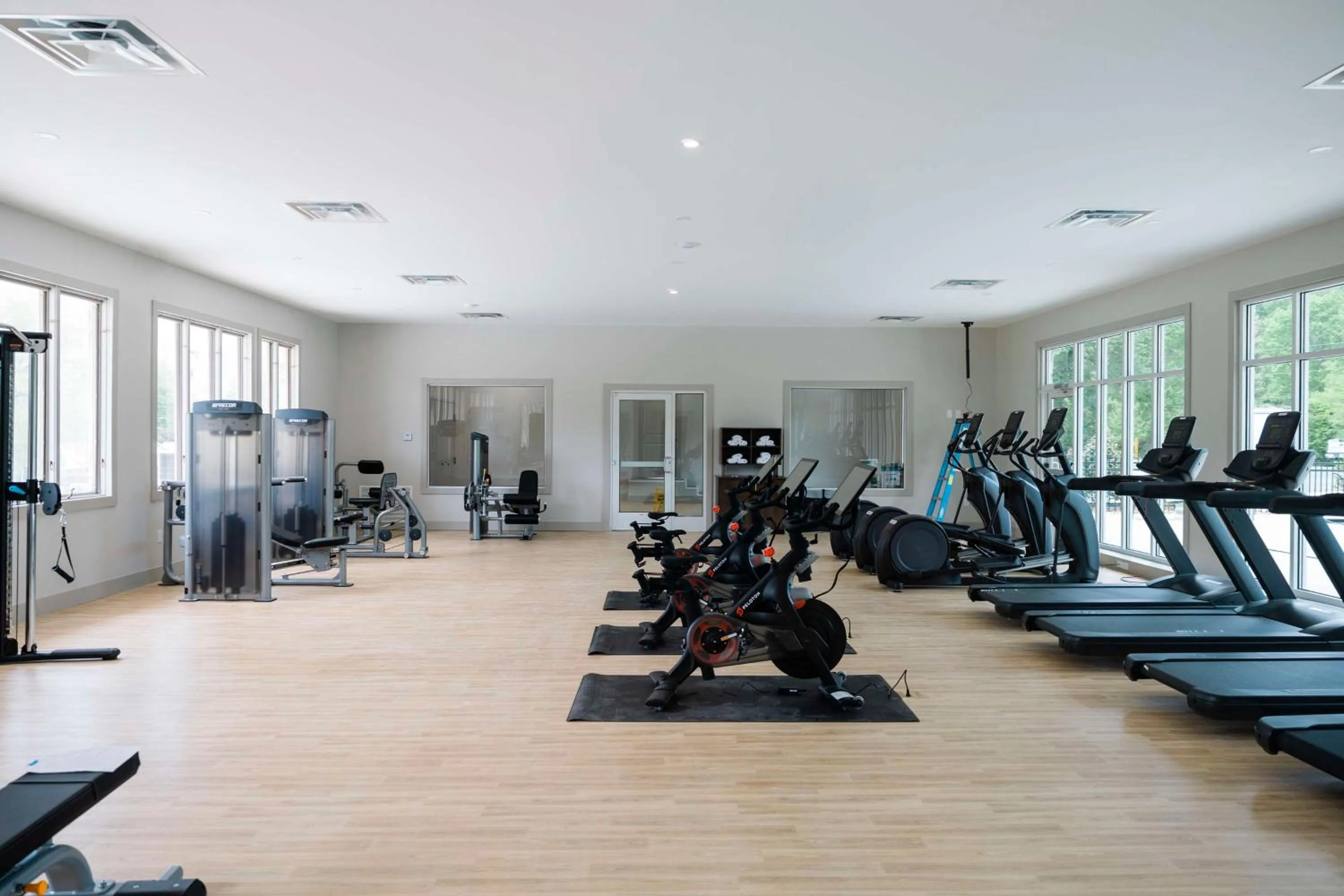 Fitness centre/facilities in Waynesville Inn & Golf Club, Trademark Collection by Wyndham