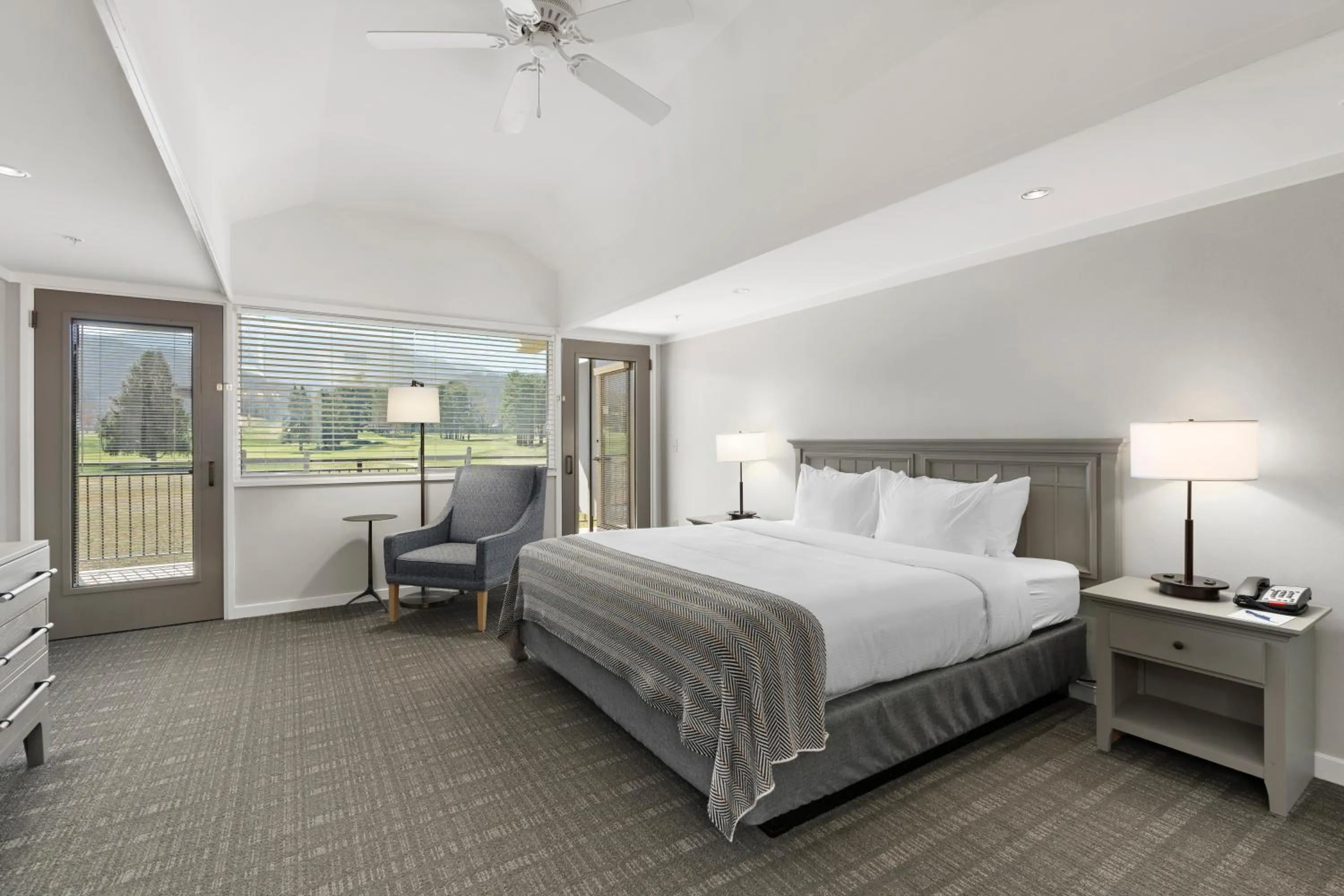 Bed in Waynesville Inn & Golf Club, Trademark Collection by Wyndham