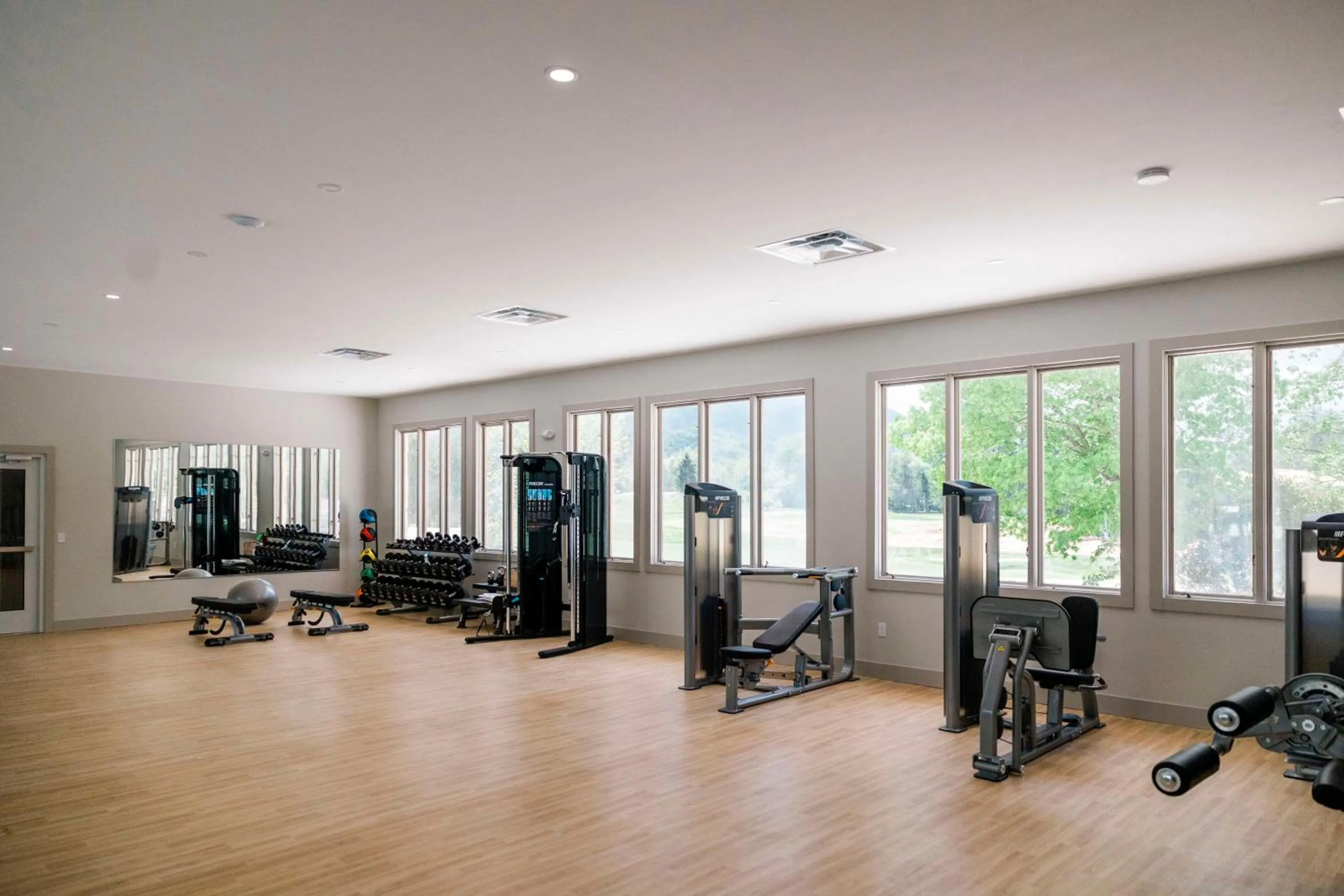 Fitness centre/facilities in Waynesville Inn & Golf Club, Trademark Collection by Wyndham