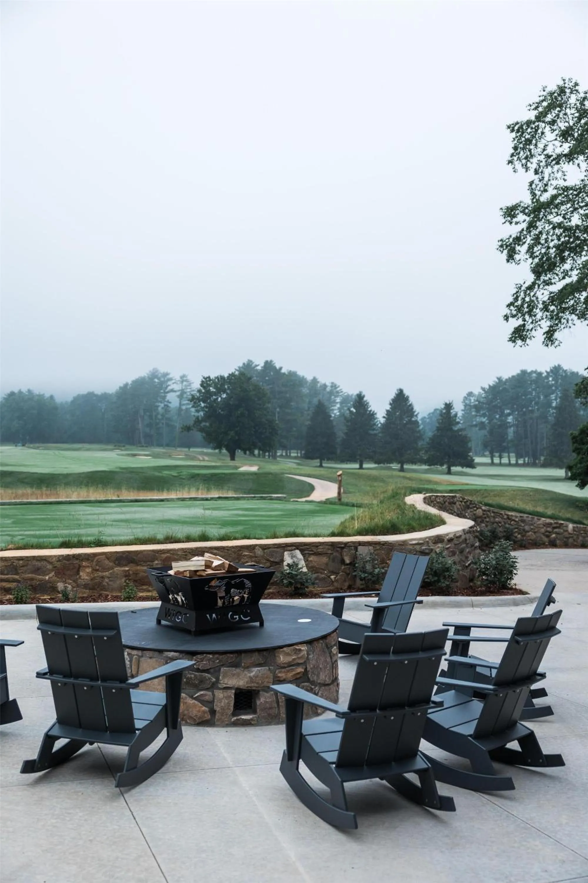 Patio in Waynesville Inn and Golf Club, Tapestry Collection by Hilton