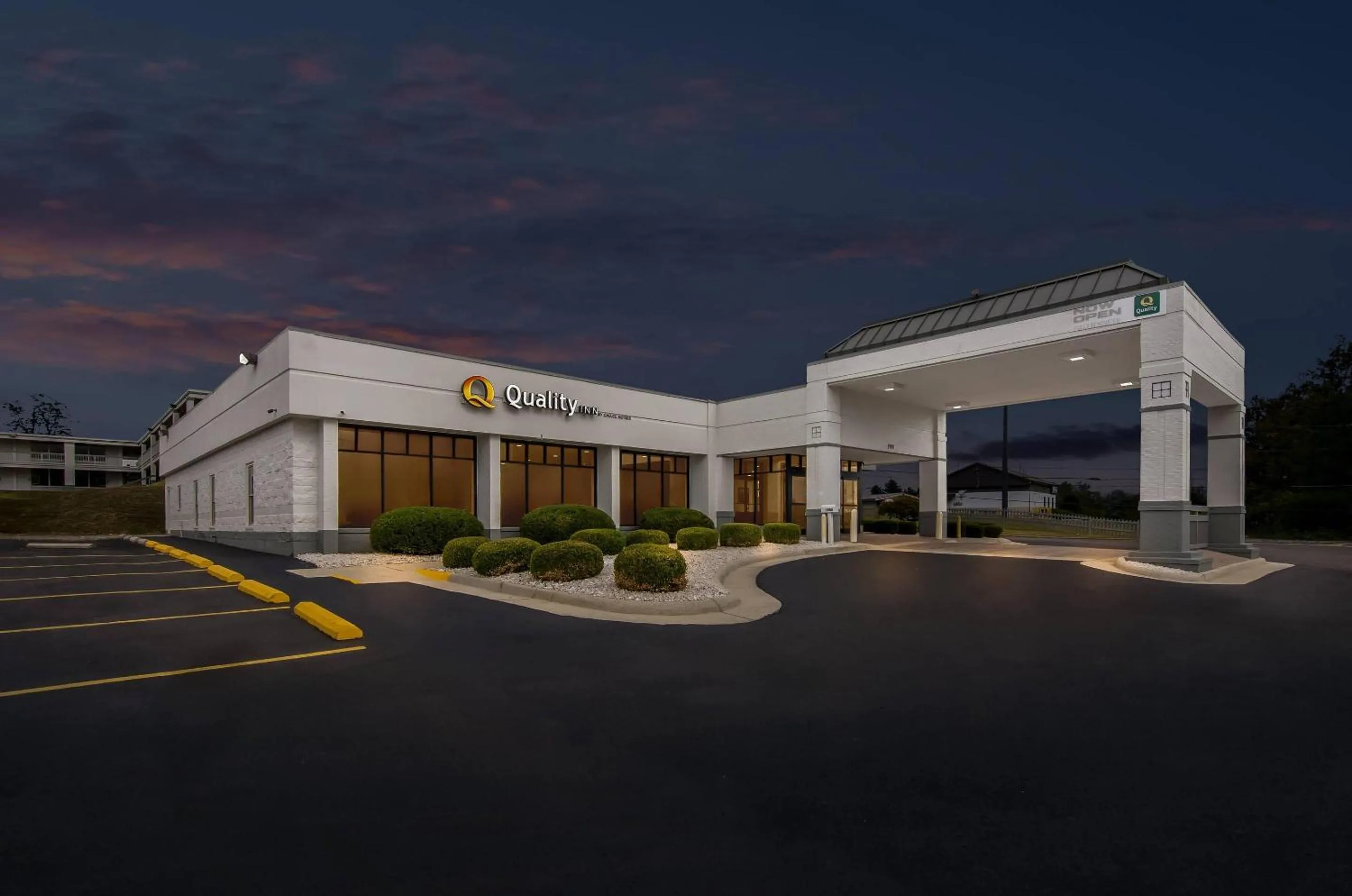 Property building in Quality Inn and Suites