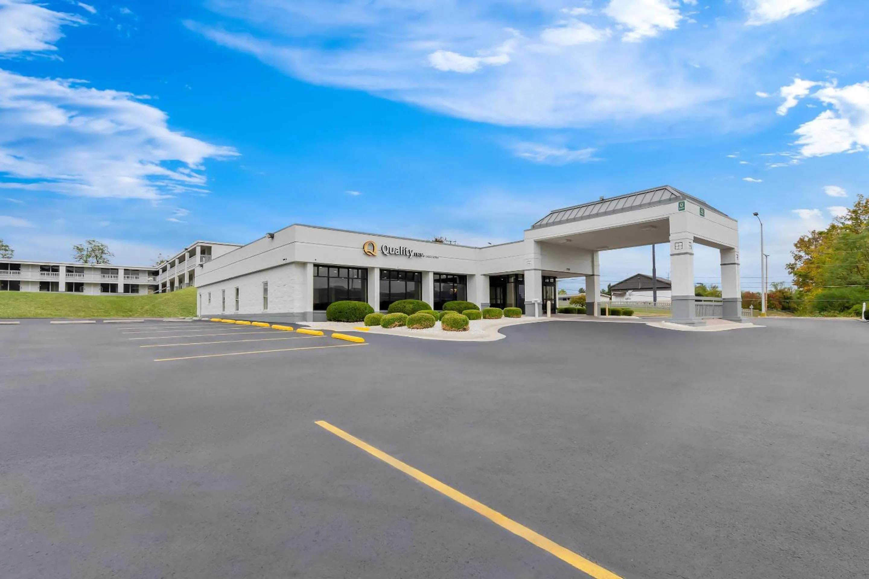 Property building in Quality Inn and Suites