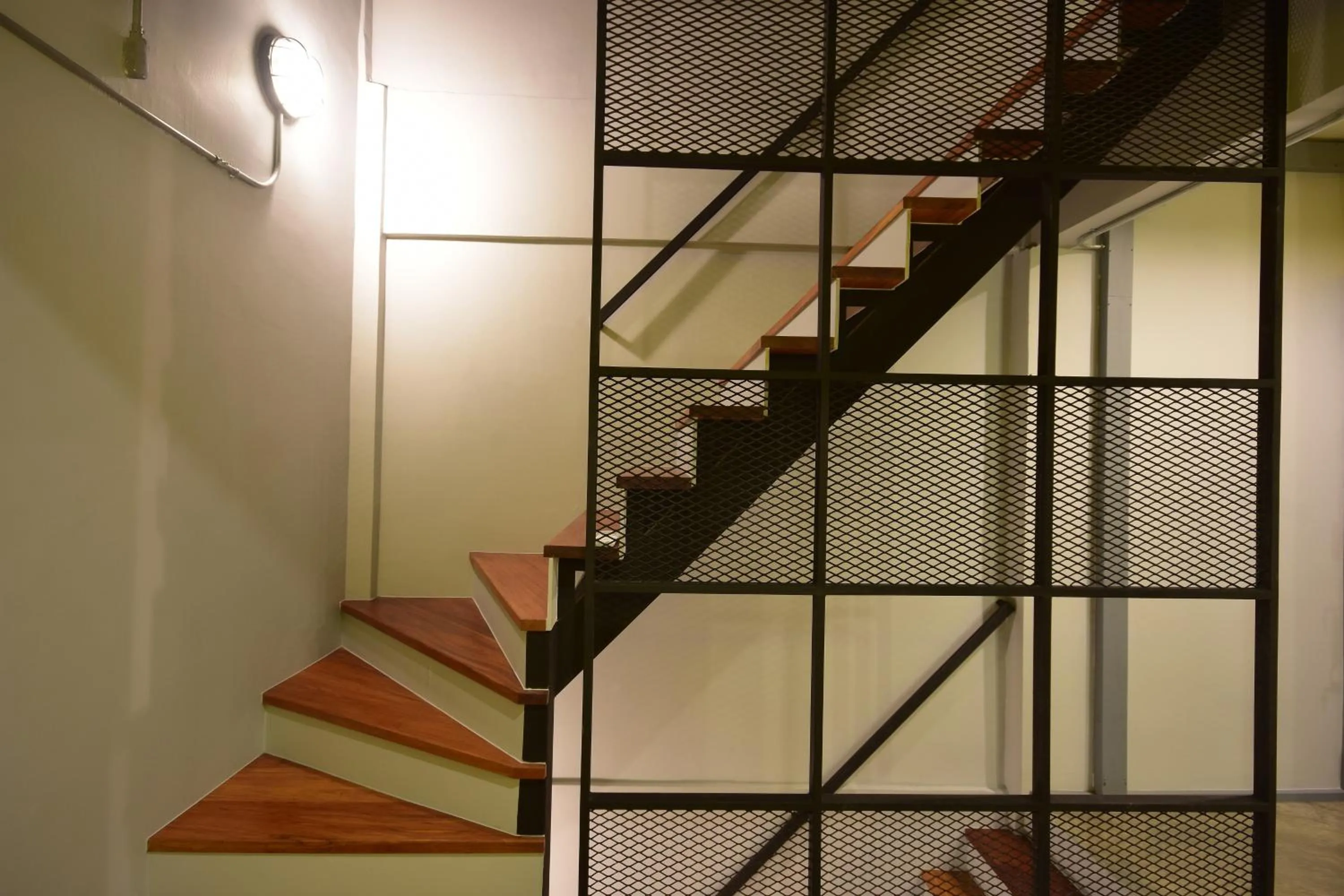 Decorative detail in The Chatbox Silom Hostel