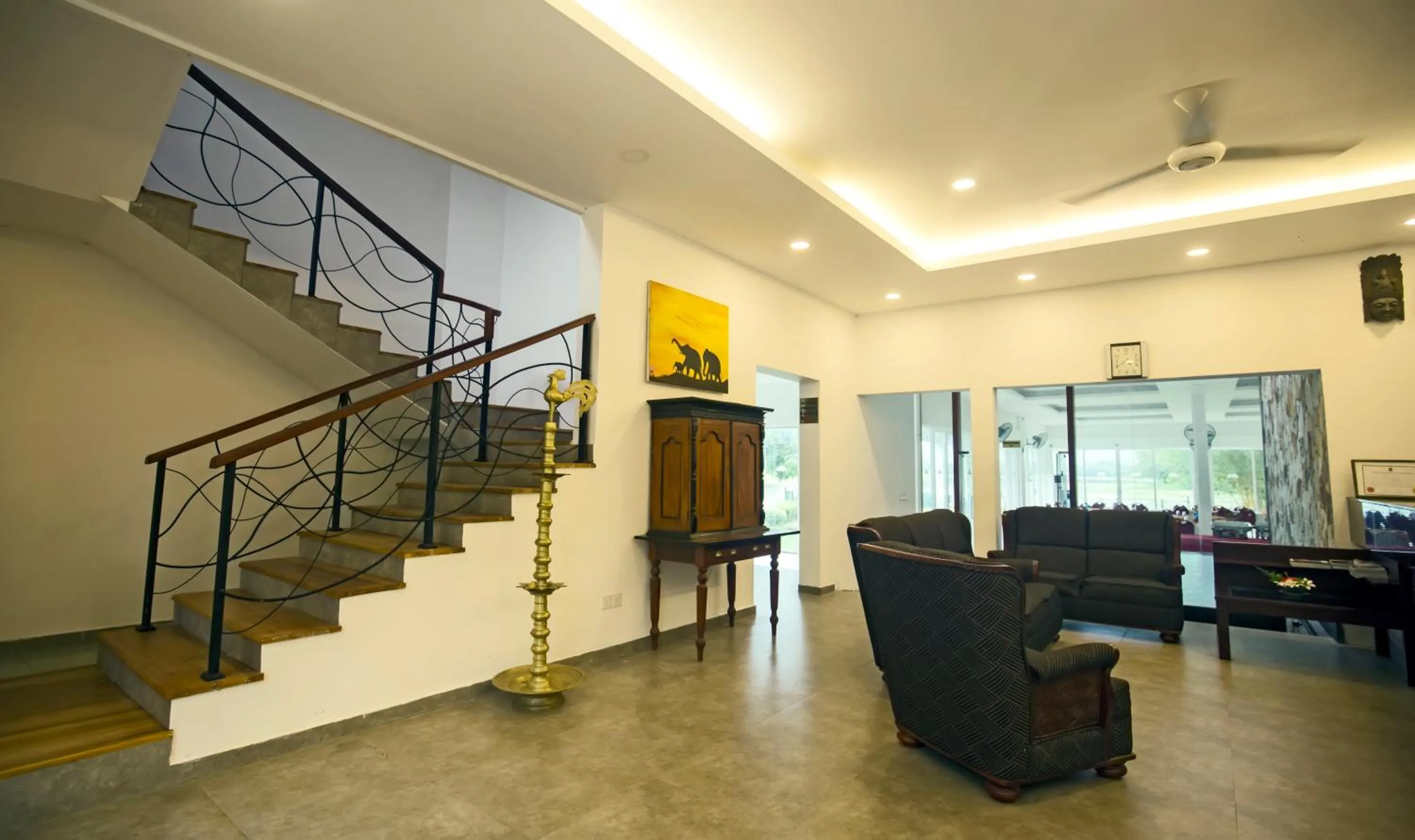 Living room in Lavendish Wild Safari