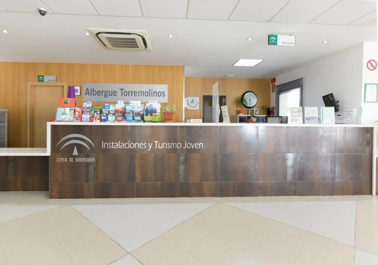Lobby or reception in Albergue Inturjoven Torremolinos