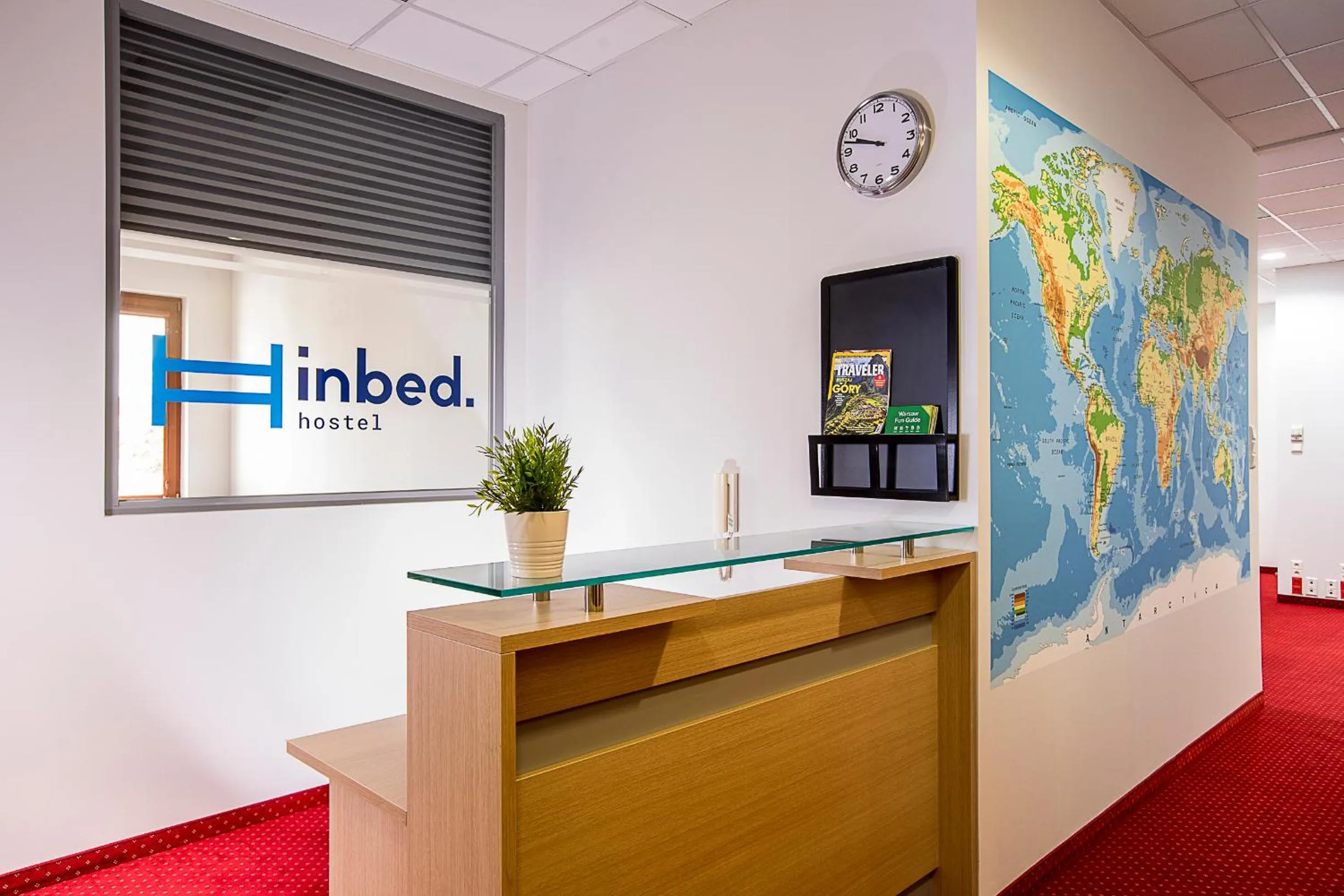 Lobby or reception in Inbed Hostel
