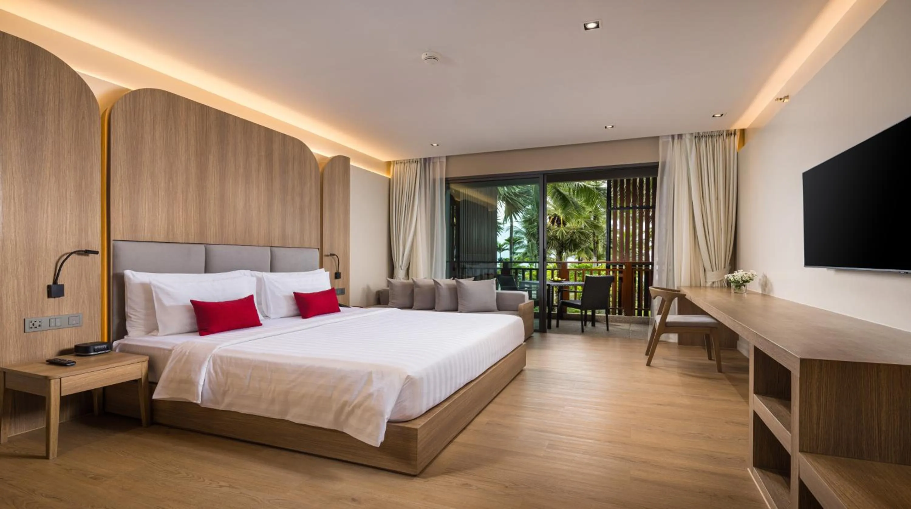 Bedroom, Bed in Ramada Resort by Wyndham Khao Lak