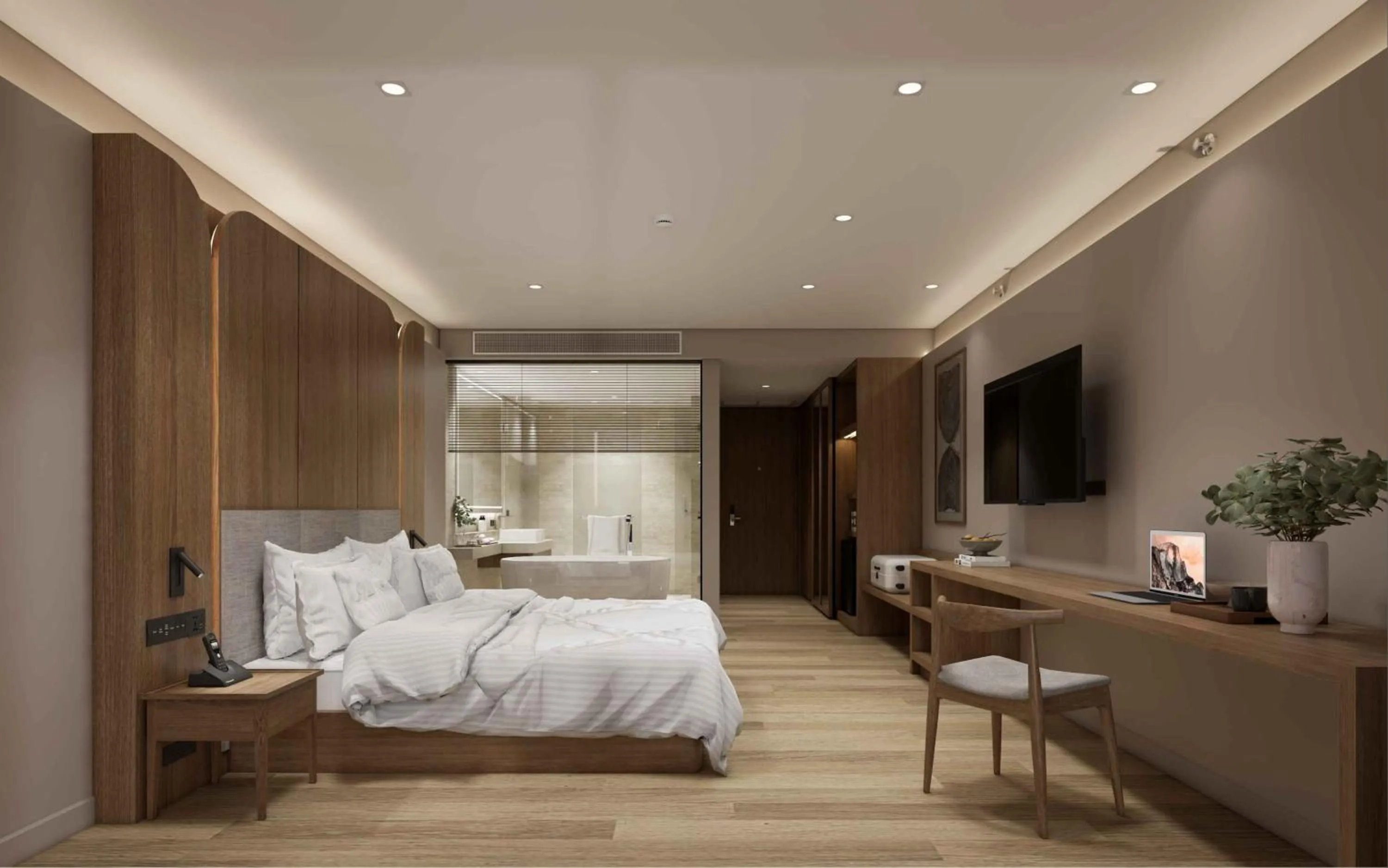 internet, Bed in Ramada Resort by Wyndham Khao Lak