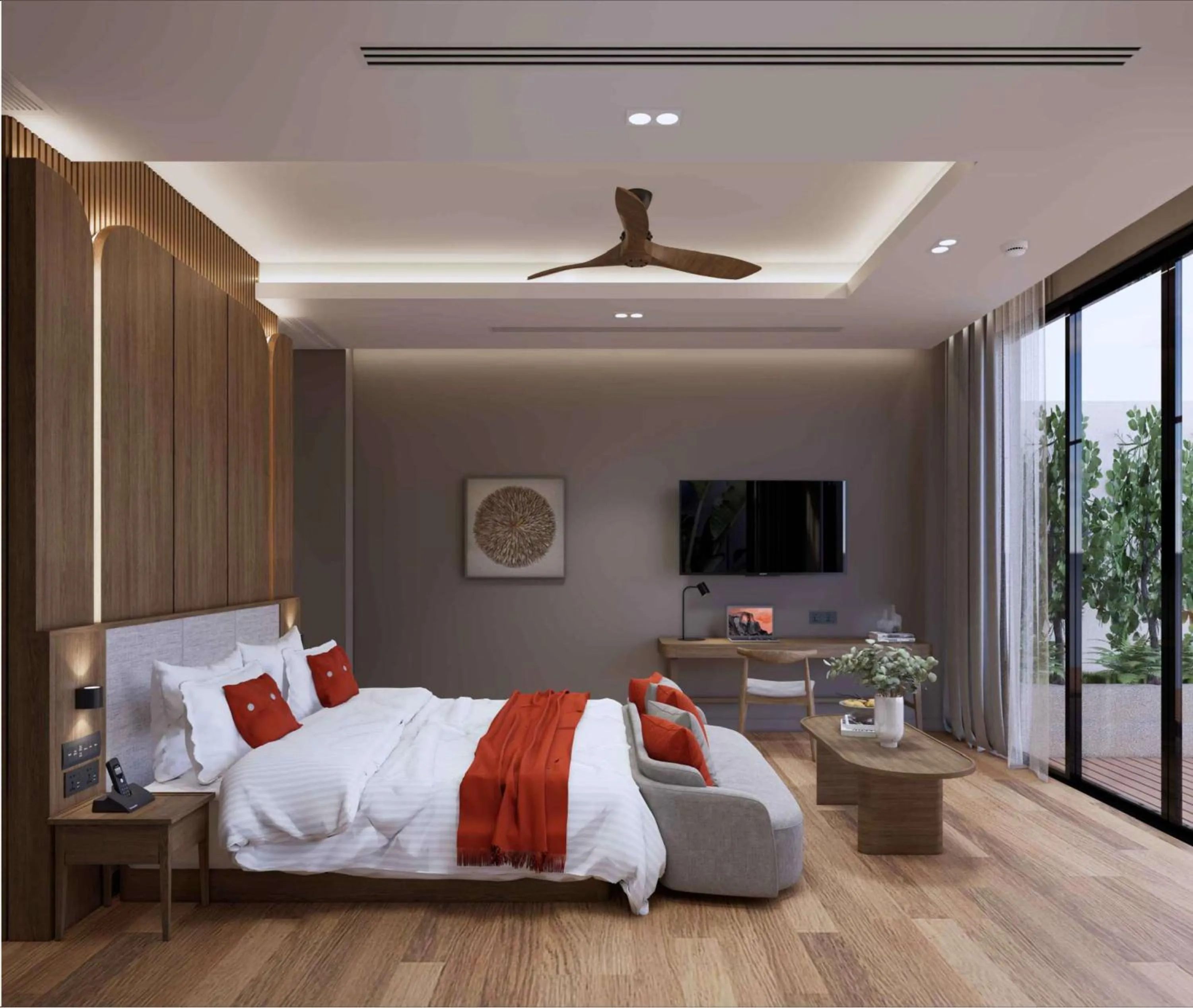 Bedroom, Bed in Ramada Resort by Wyndham Khao Lak