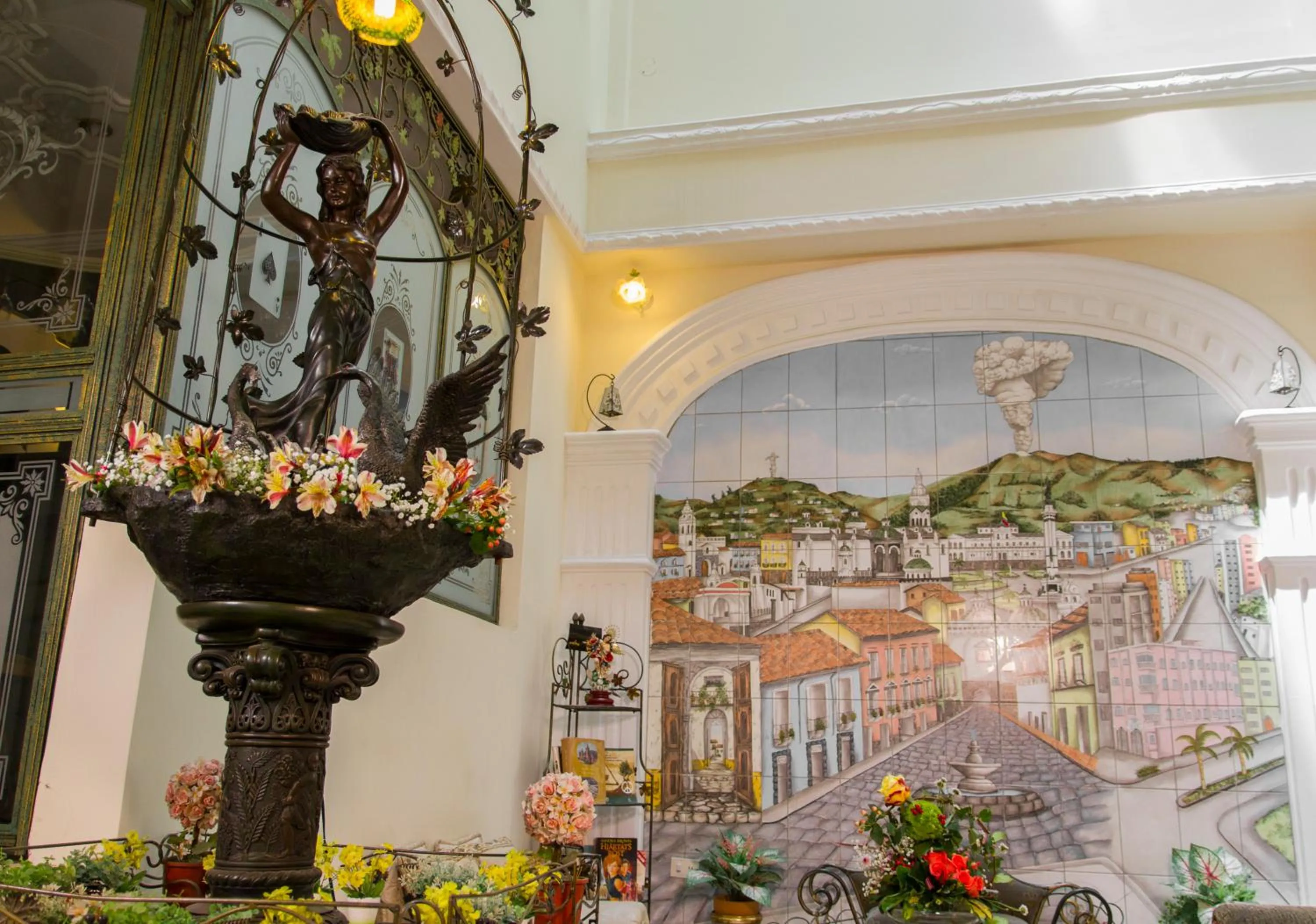 Lobby or reception in Eugenia Hotel