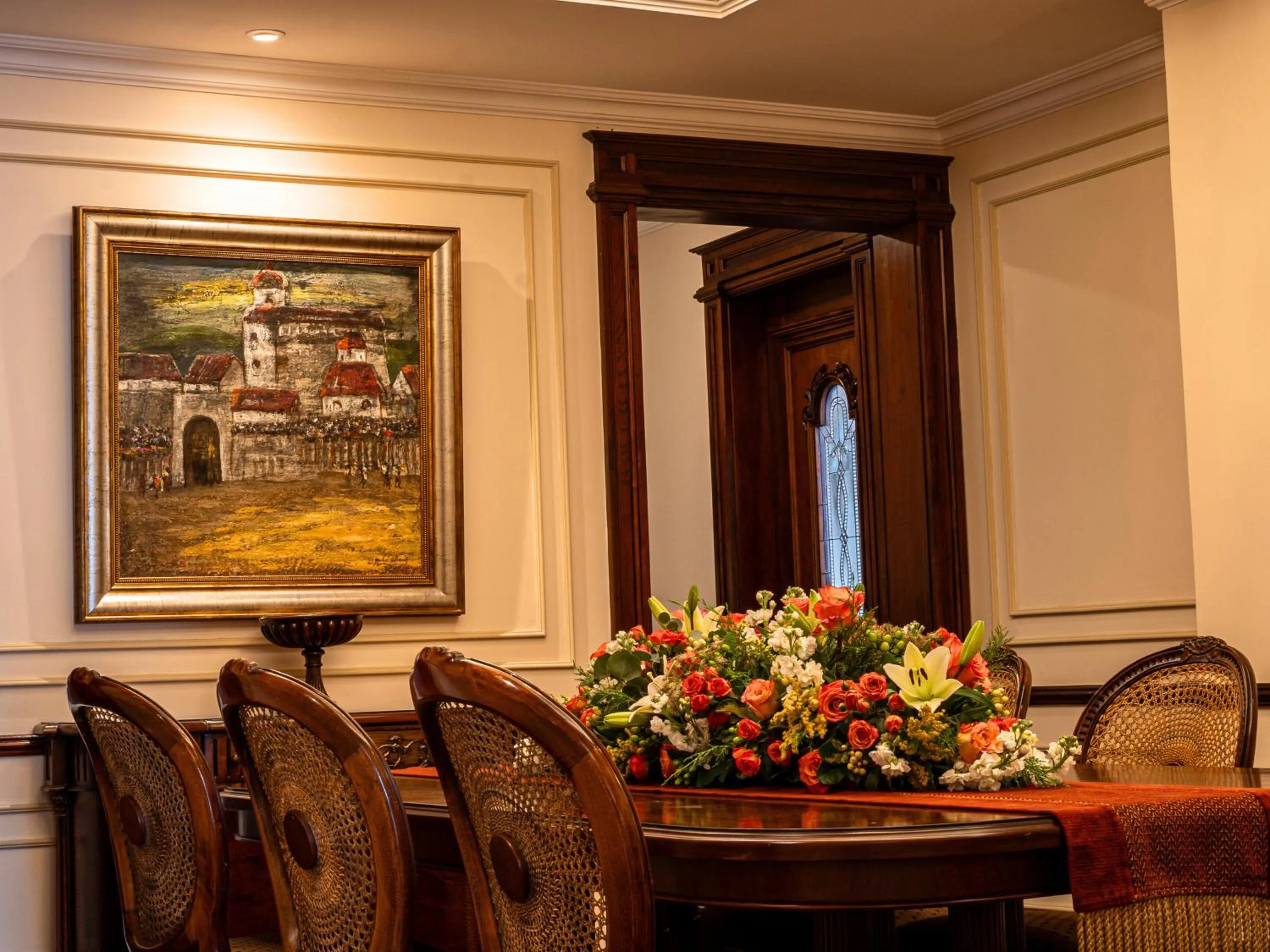 Food in Plaza Grande Hotel