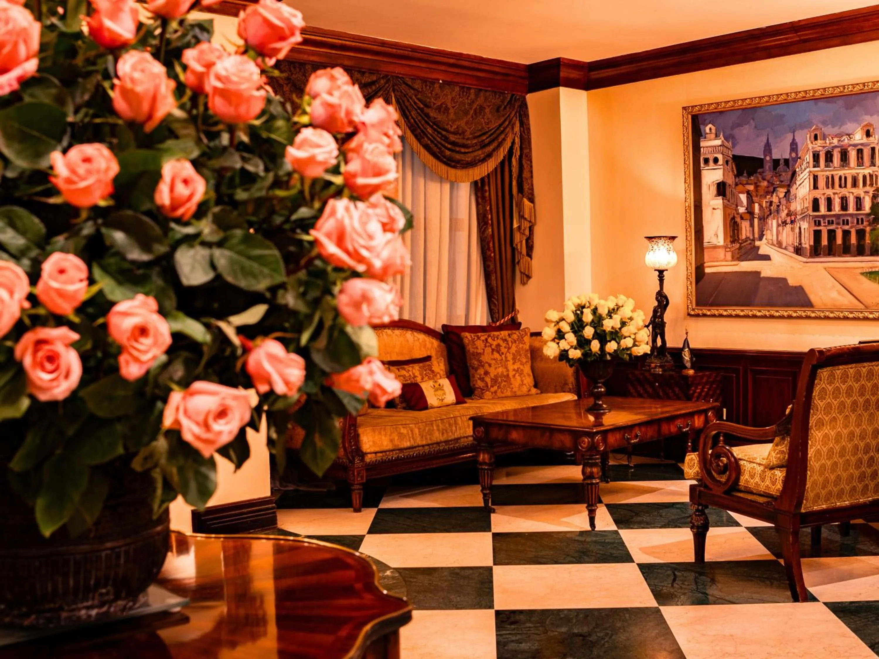 Lobby or reception in Plaza Grande Hotel