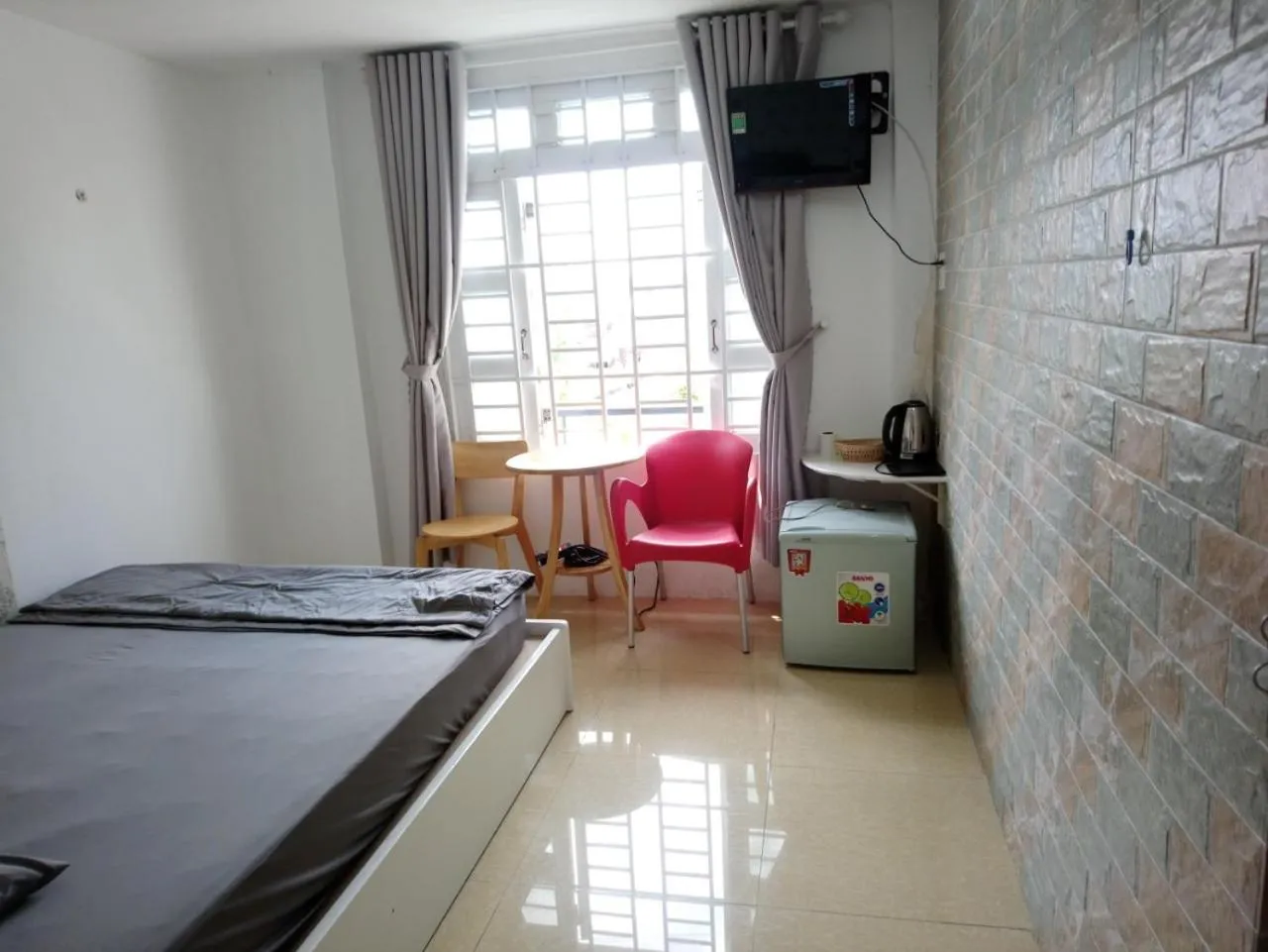 Bed in Lan Thai Ngoc Hotel