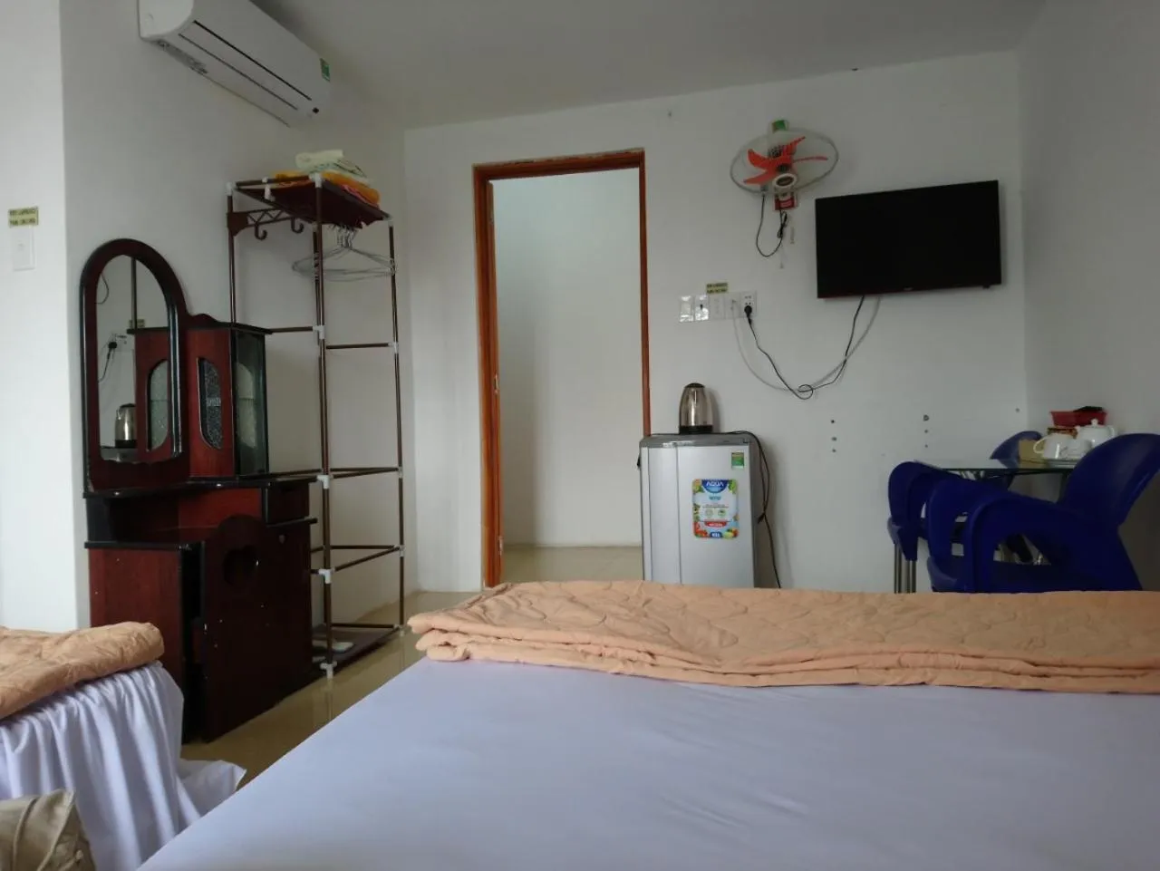 Bed in Lan Thai Ngoc Hotel