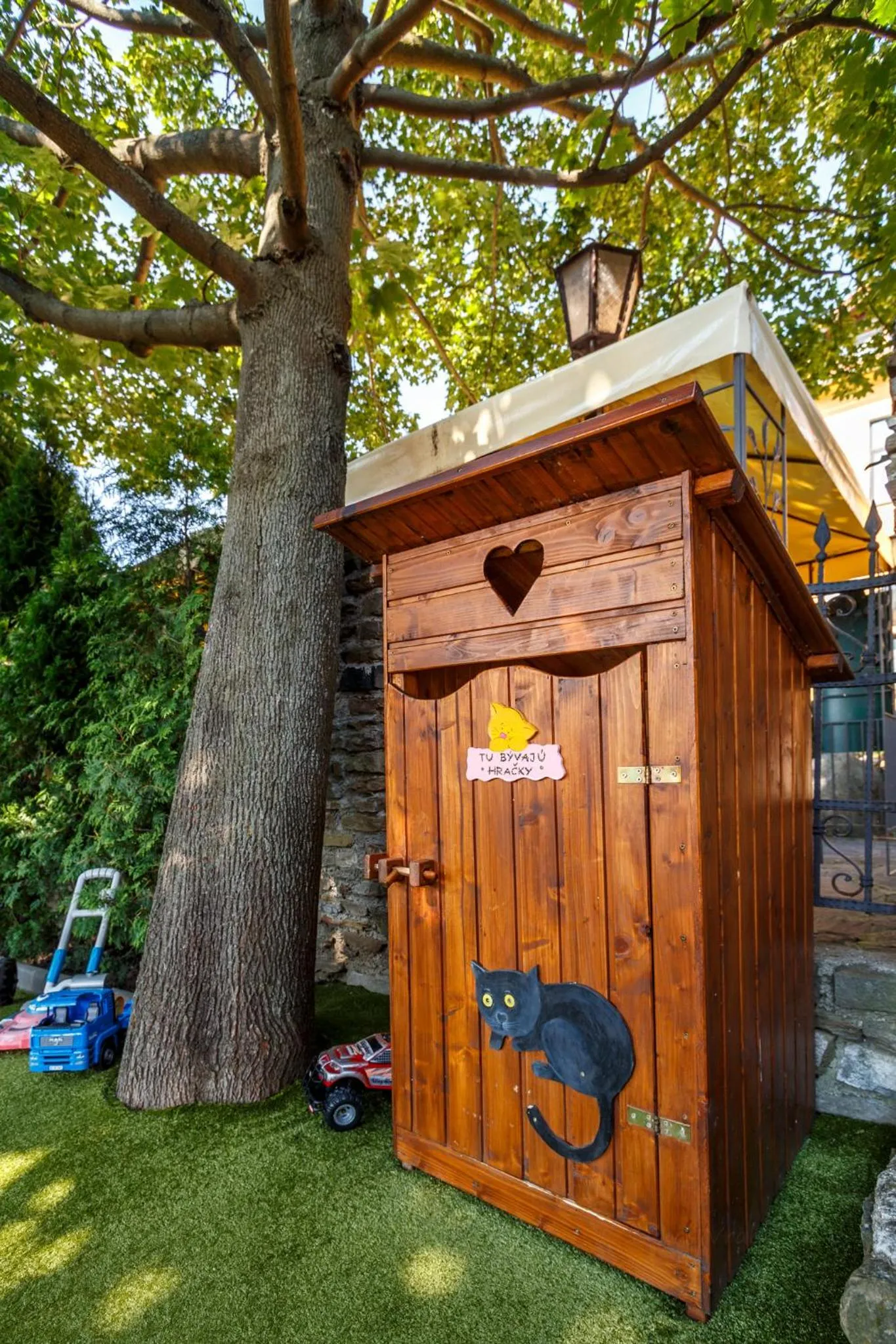 Children play ground in Penzión - Restaurant Atrium