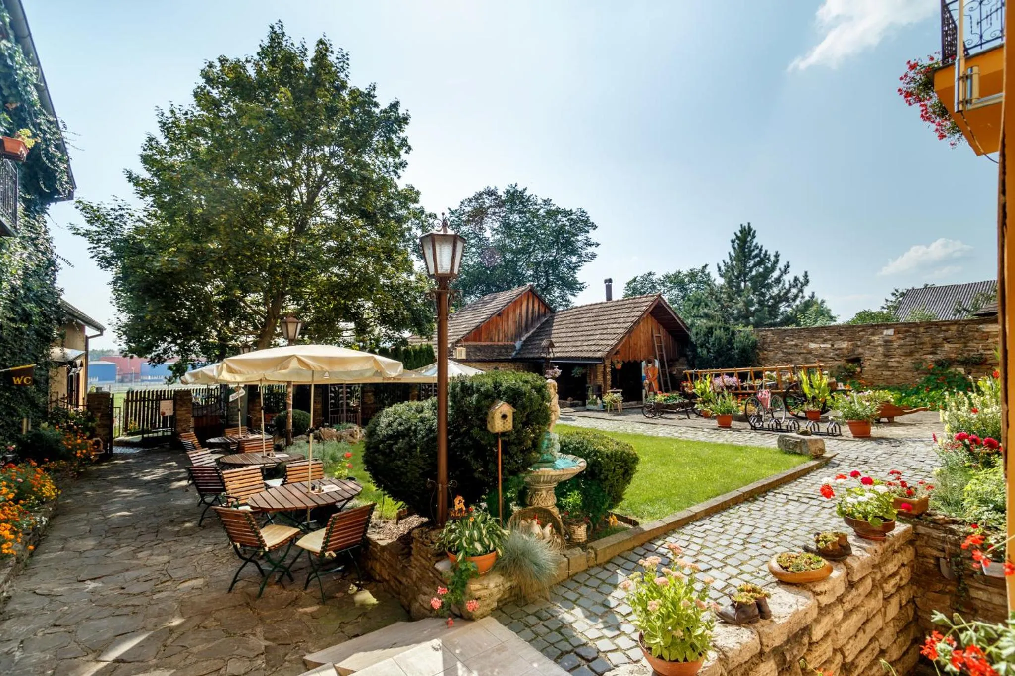 Garden in Penzión - Restaurant Atrium